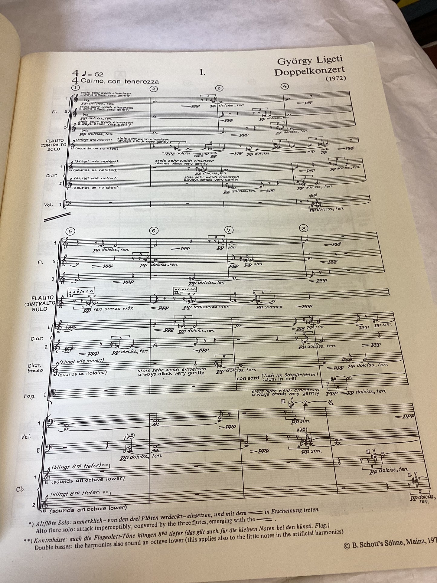 Ligeti Doppelkonzert Music of Our Time For Flute, Oboe and Orchestra