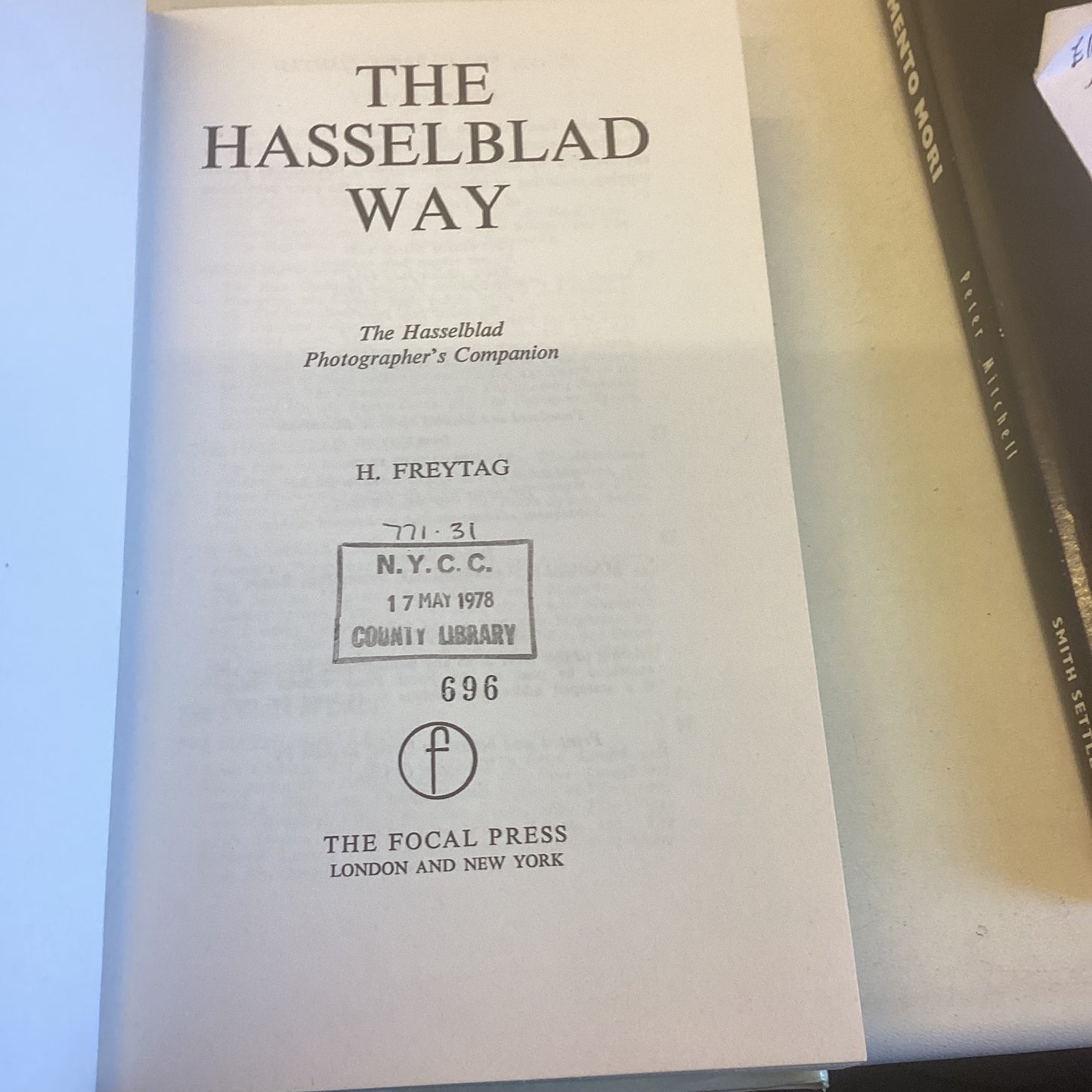 The Hasselblad Way Revised Edition H Freytag
