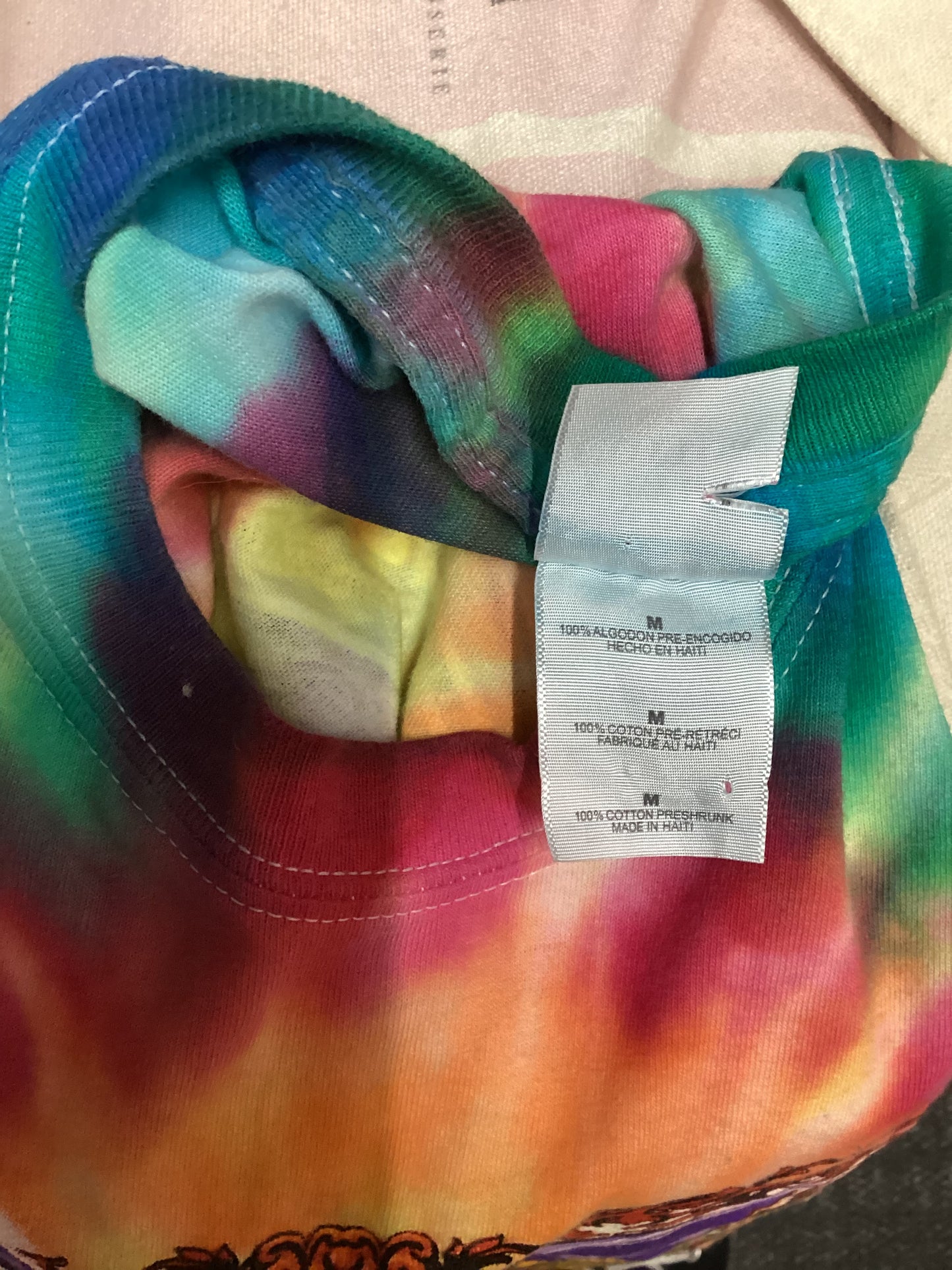 Dave Matthews Band Stand Up 2005 Tie Dye T-Shirt Size M