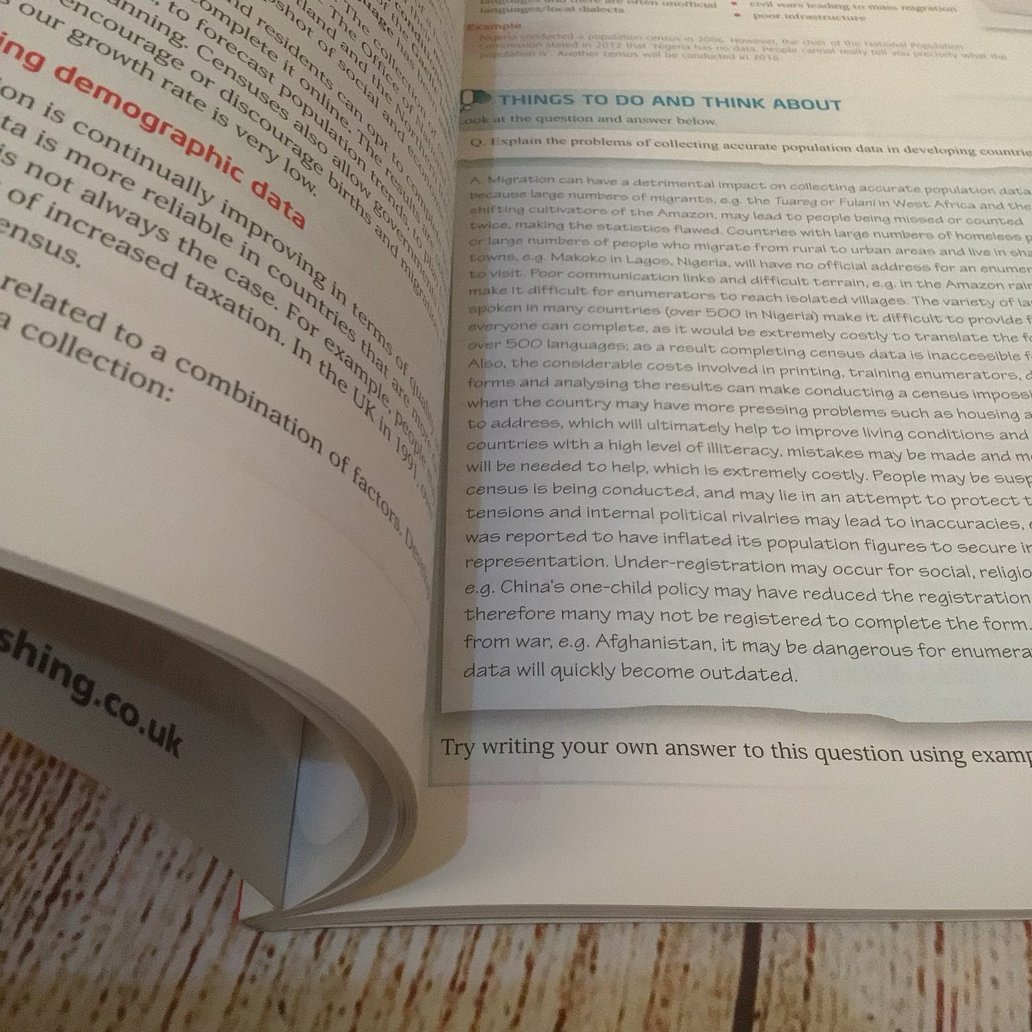 CfE Higher Geography - BrightRED Study Guide