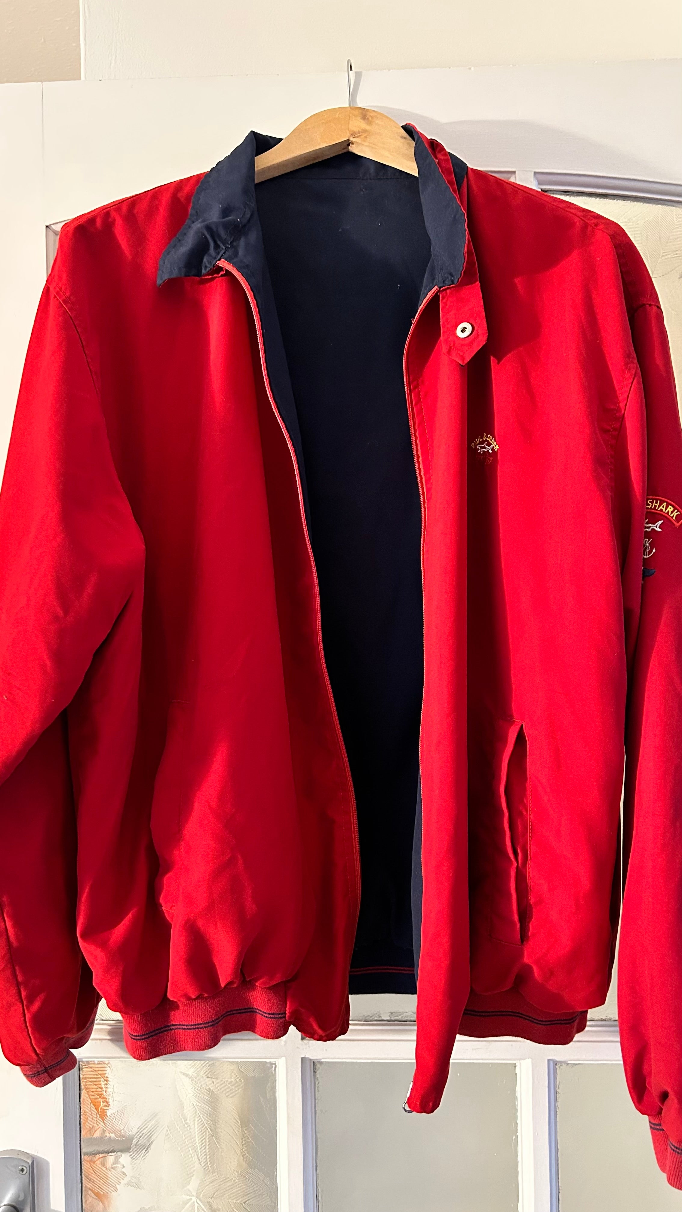 Paul and Shark Reversible Jacket XXL Navy or Red – Shop for Shelter