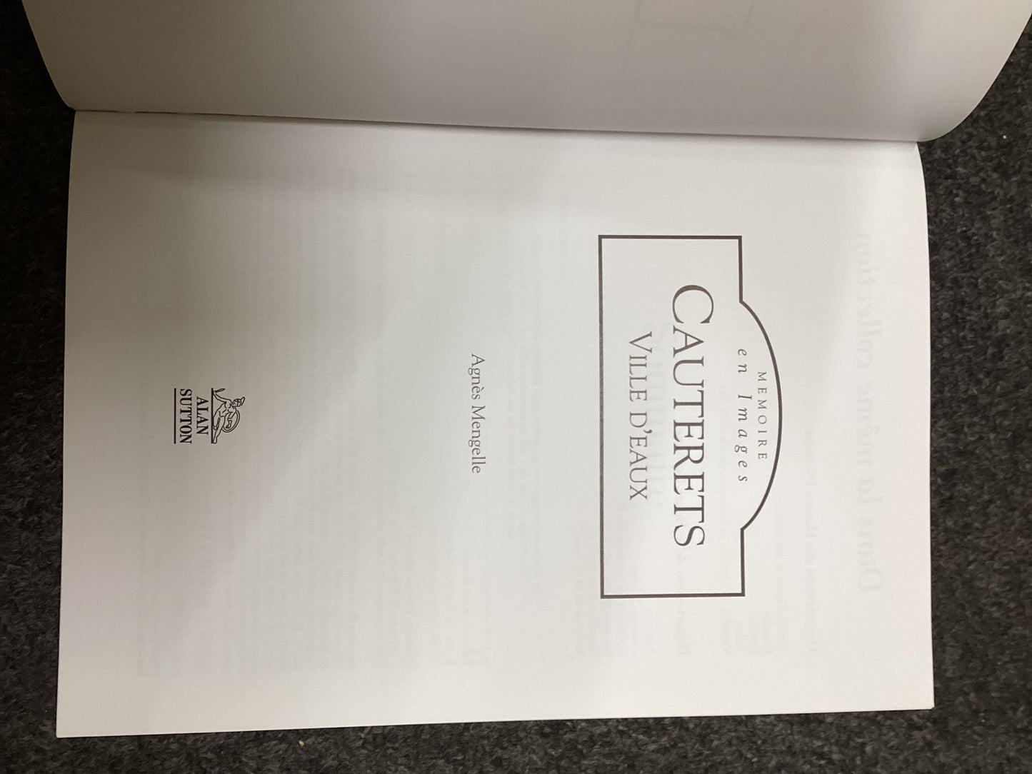 Mémoire en Images Cauterets, Ville d’Eaux by Agnès Mengelle