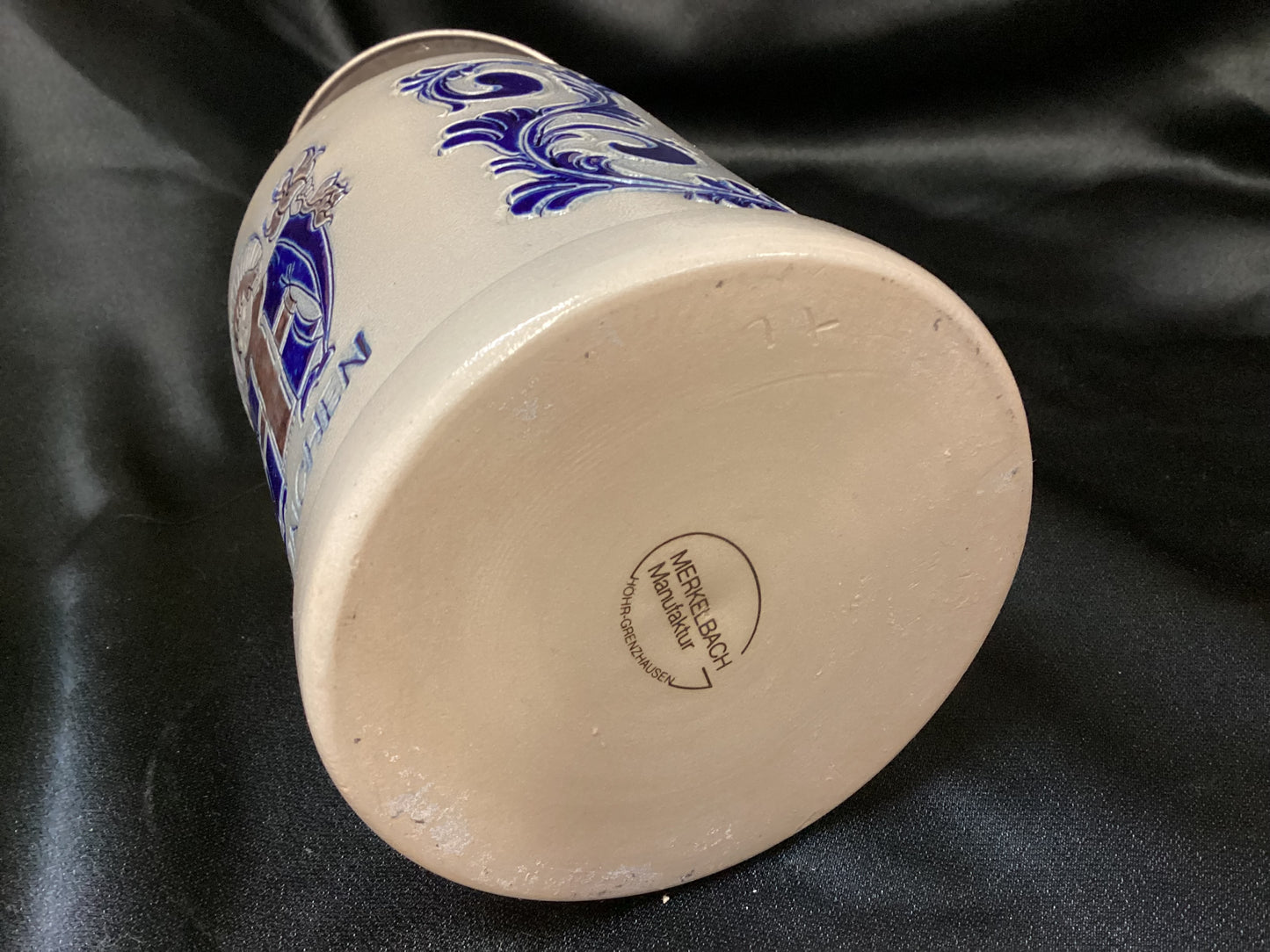 Goebel Merkelbach Blue/Grey German Beer Mug