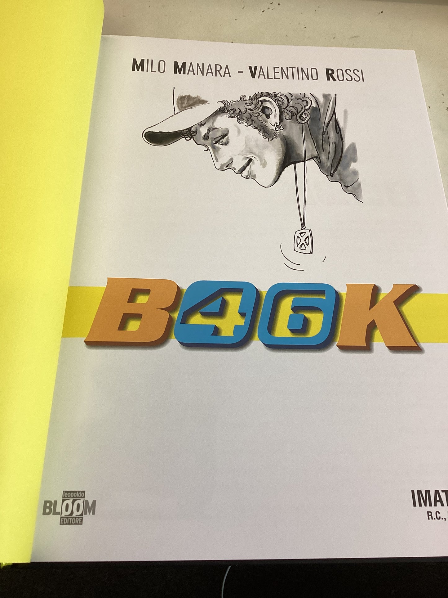 Milo Manara - Valentino Rossi B46K