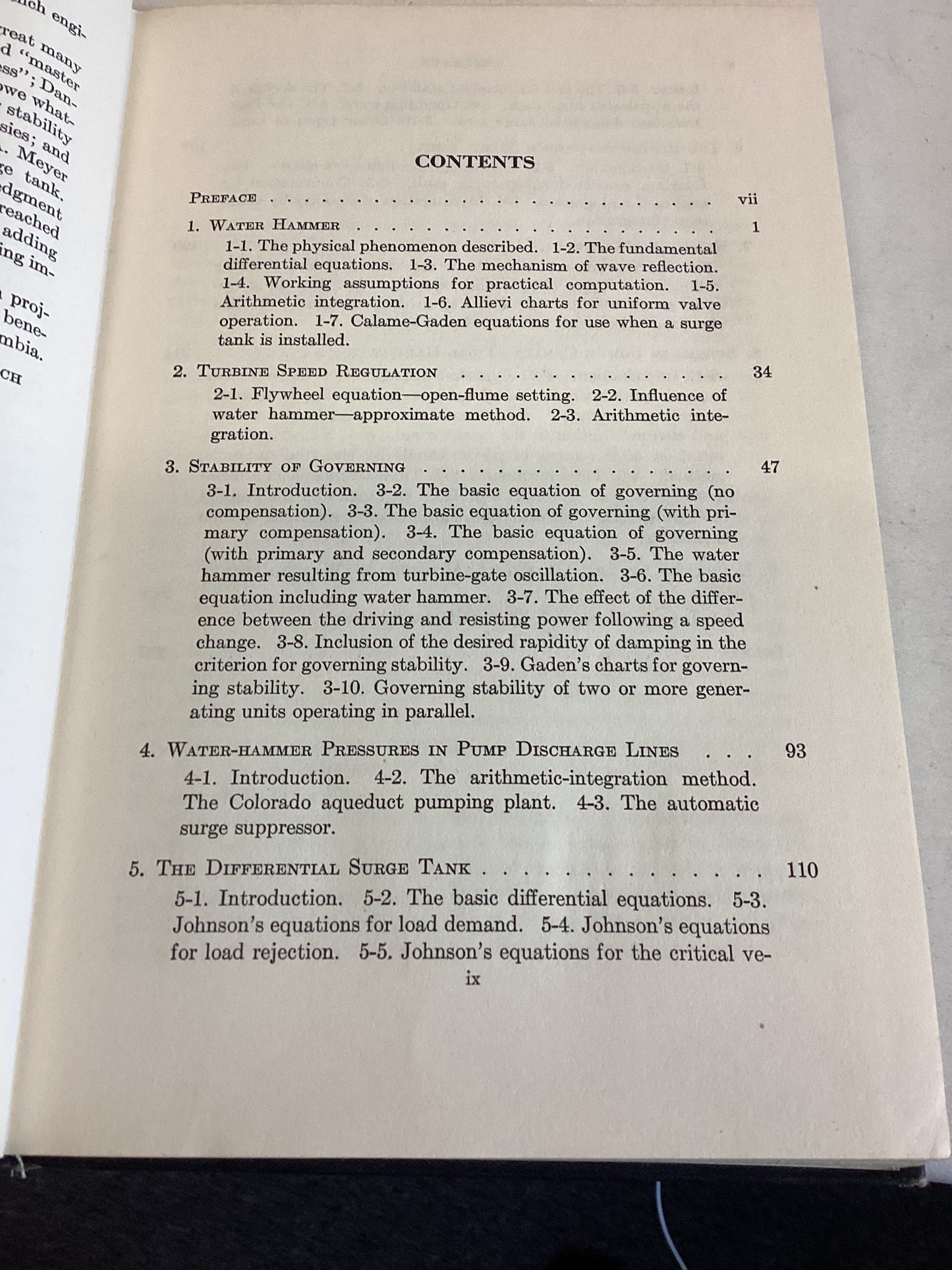 Hydraulic Transients By George R Rich First Edition Engineering Societies Monographs
