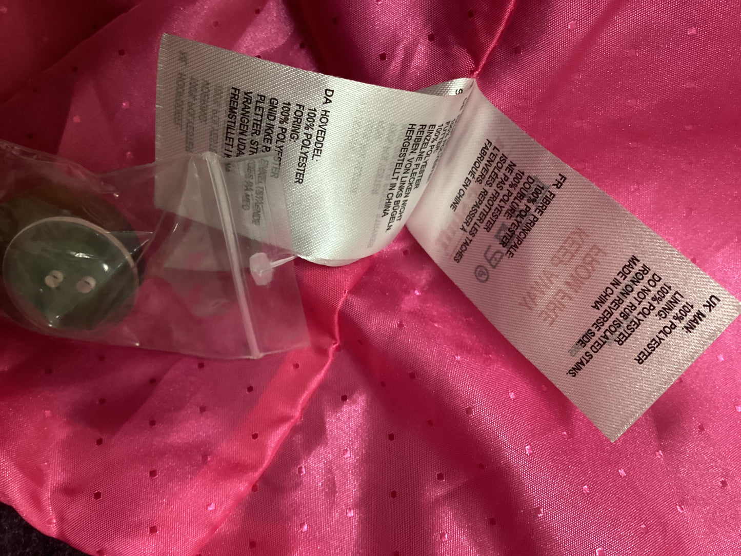 White Stuff Dark Plum Winter Coat Size 14