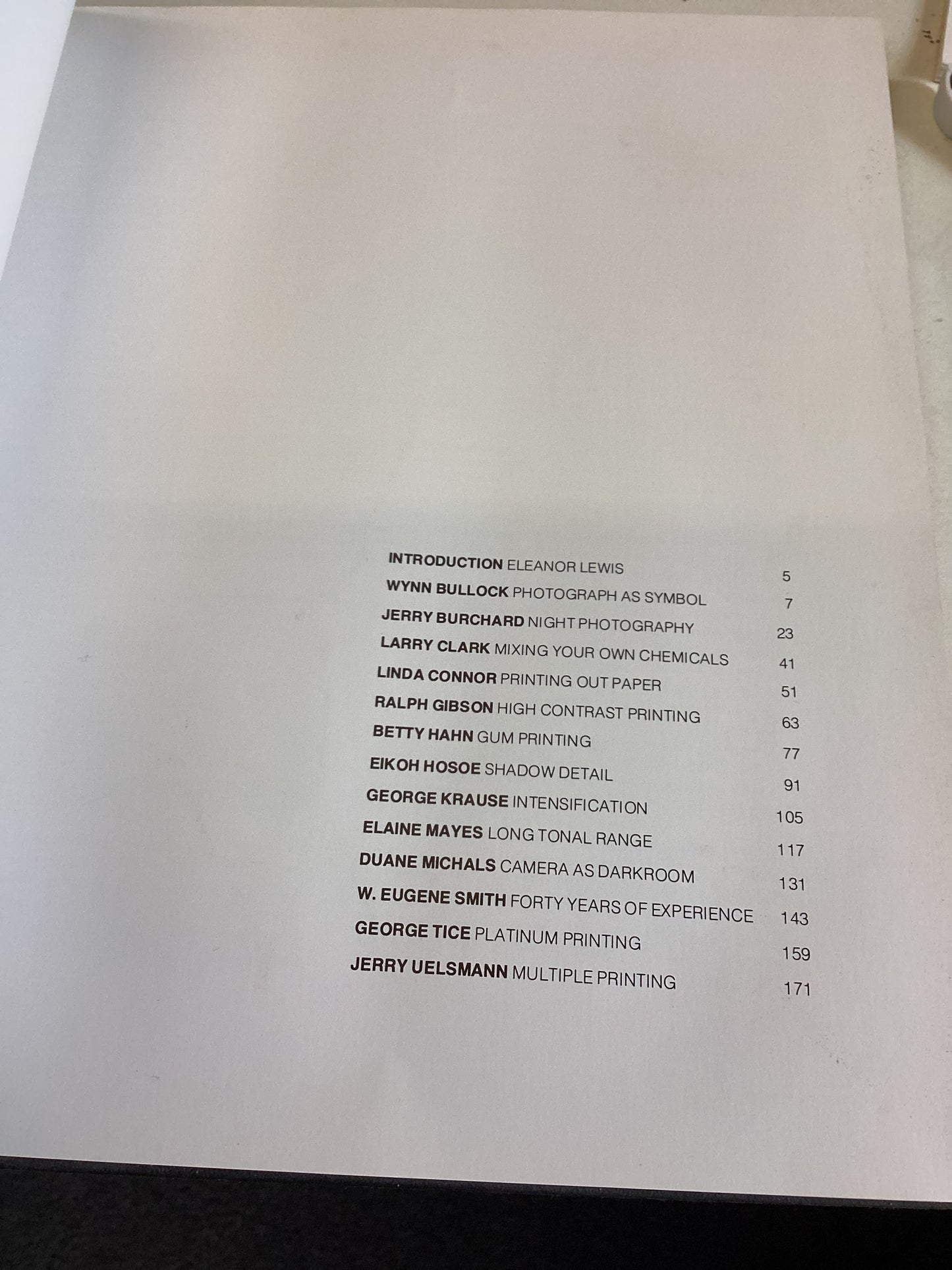 Darkroom Edited by Eleanor Lewis Lustrum Press