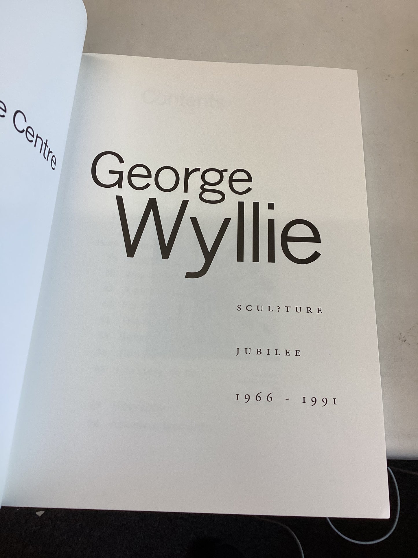 Scul ture Jubilee 1966- 1991 George Wyllie