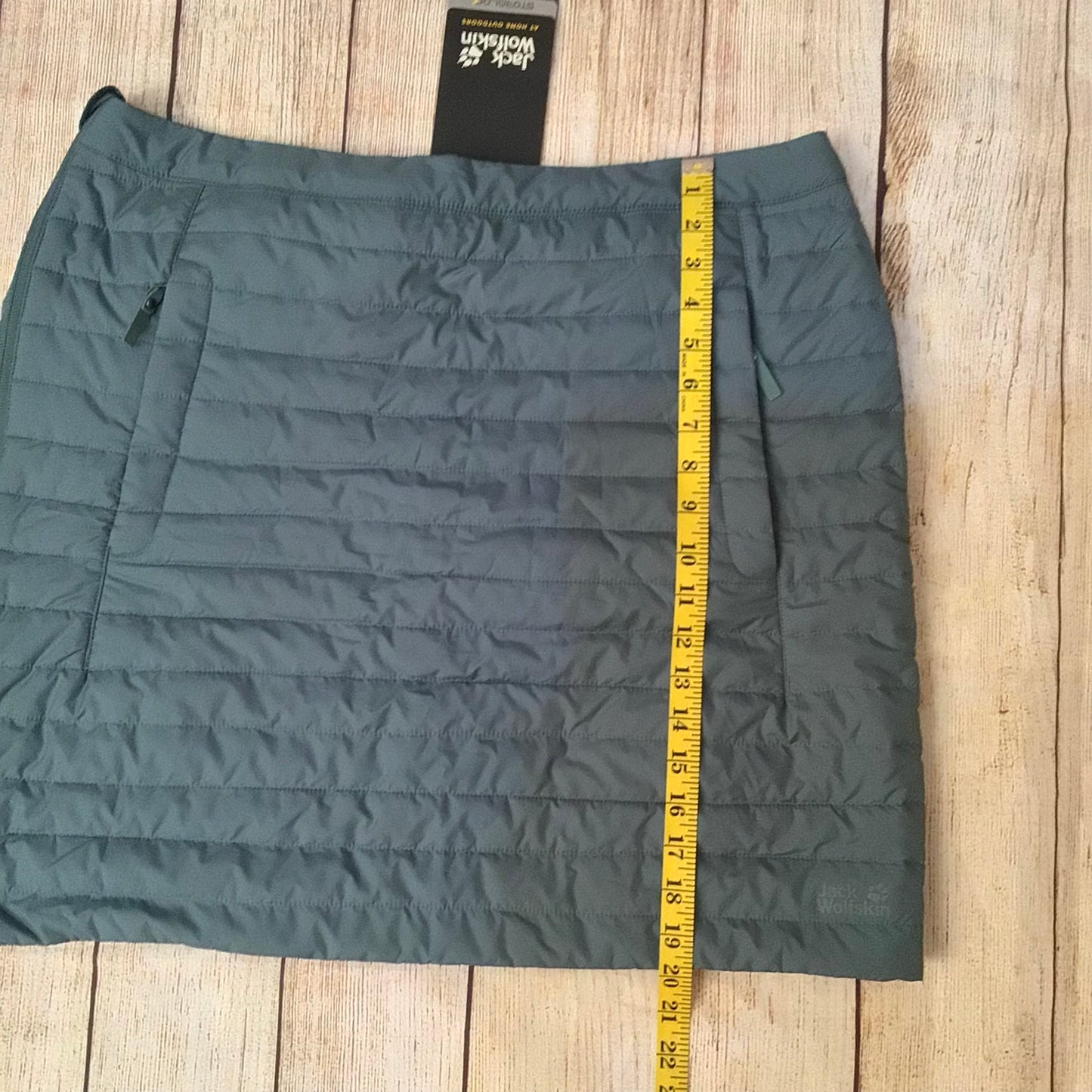 BNWT Jack Wolfskin North Atlantic Blue Green Iceguard Skirt Size XL w/Bag