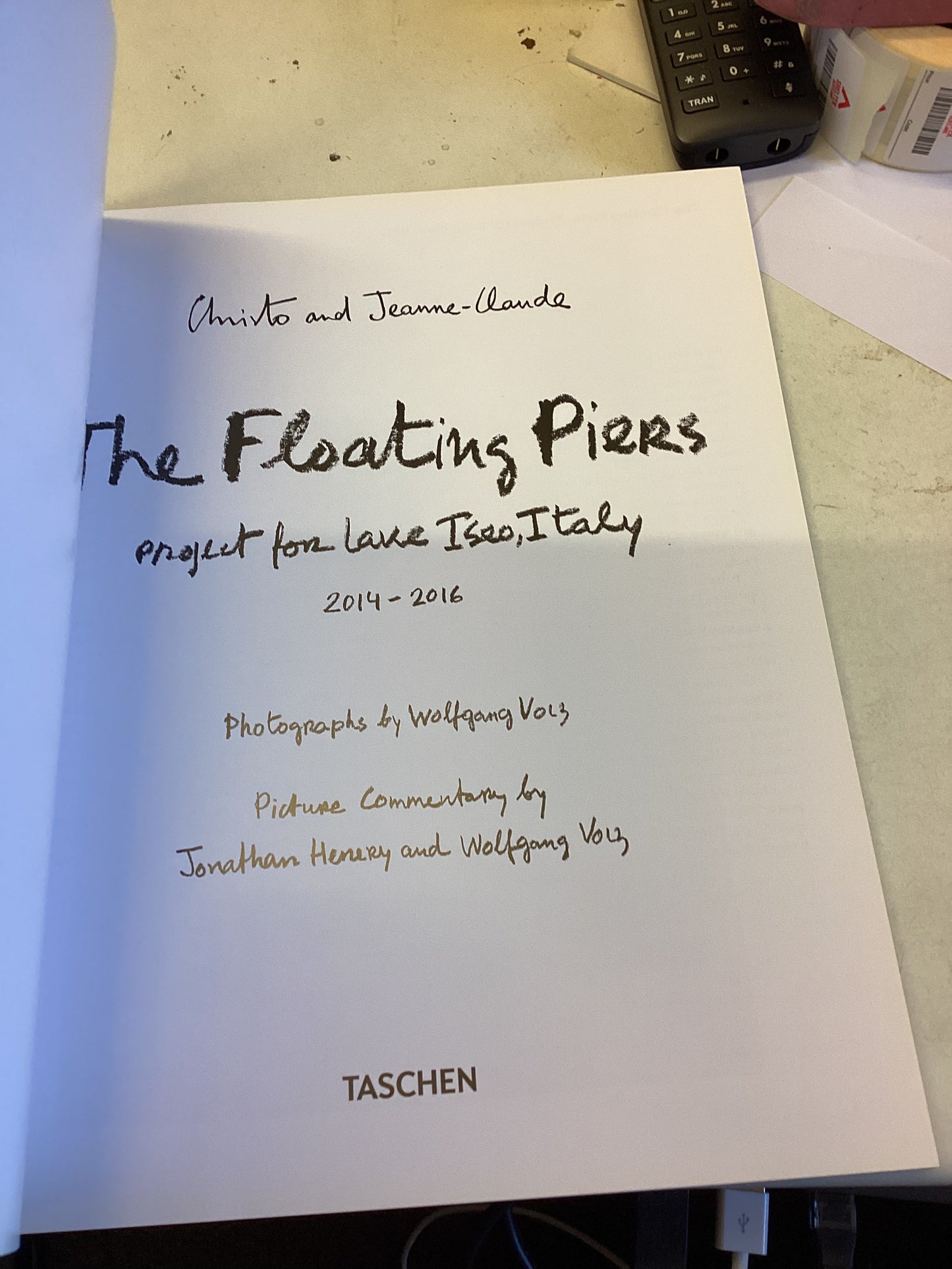 The Floating Piers Project For Lake Iseo Italy 2014-2016 Christo and Jeanne-Claude