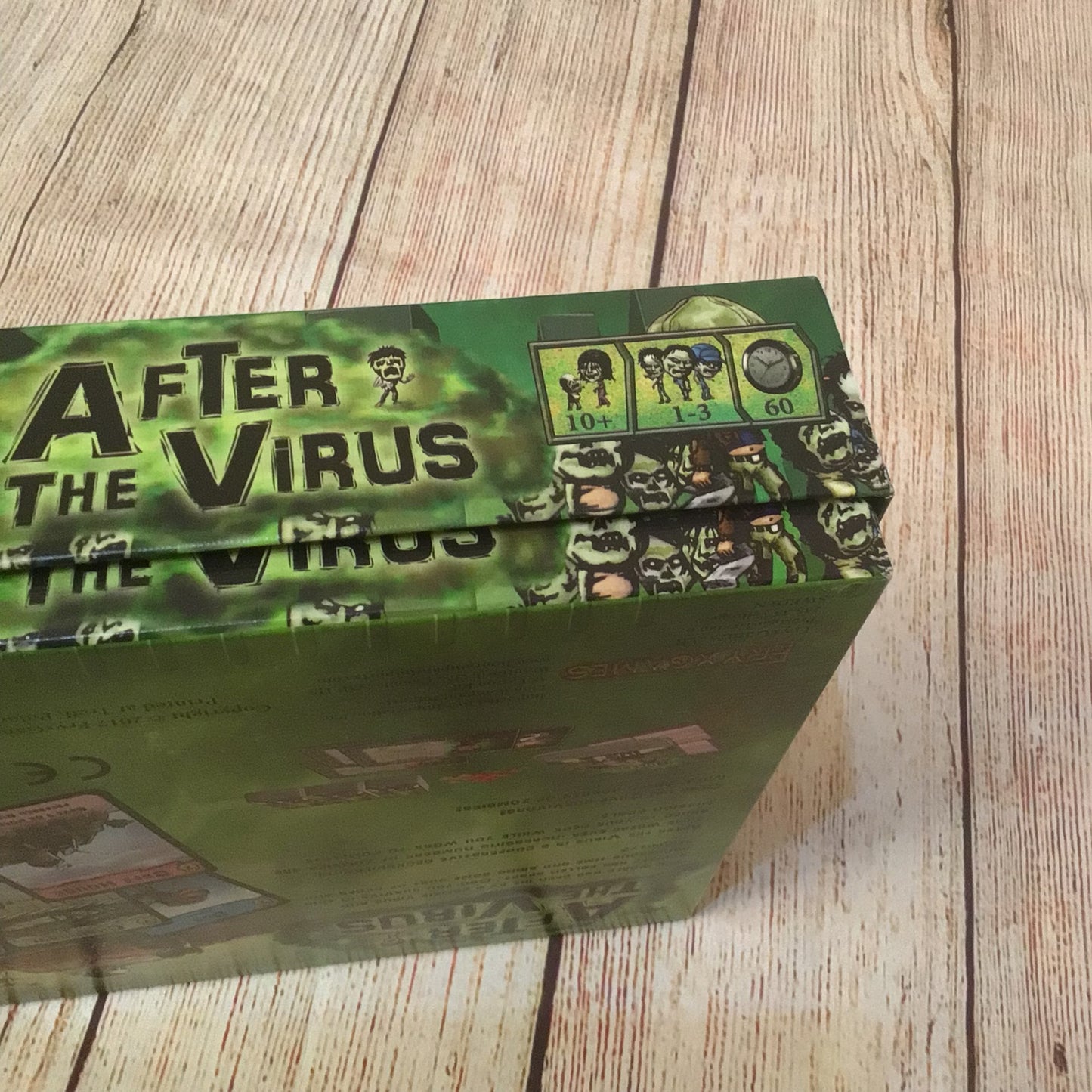 After the Virus Boardgame w/The Long Cold incl. in 1 box (2017 FryxGames)