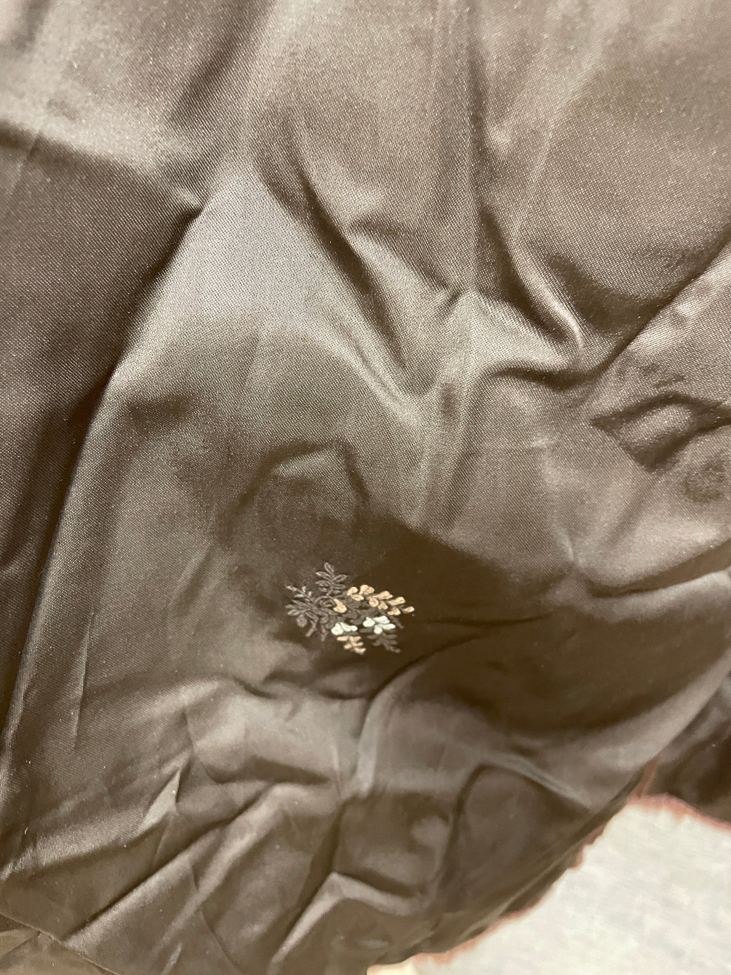 Vintage Brown Faux Fur Jacket Coat Medium