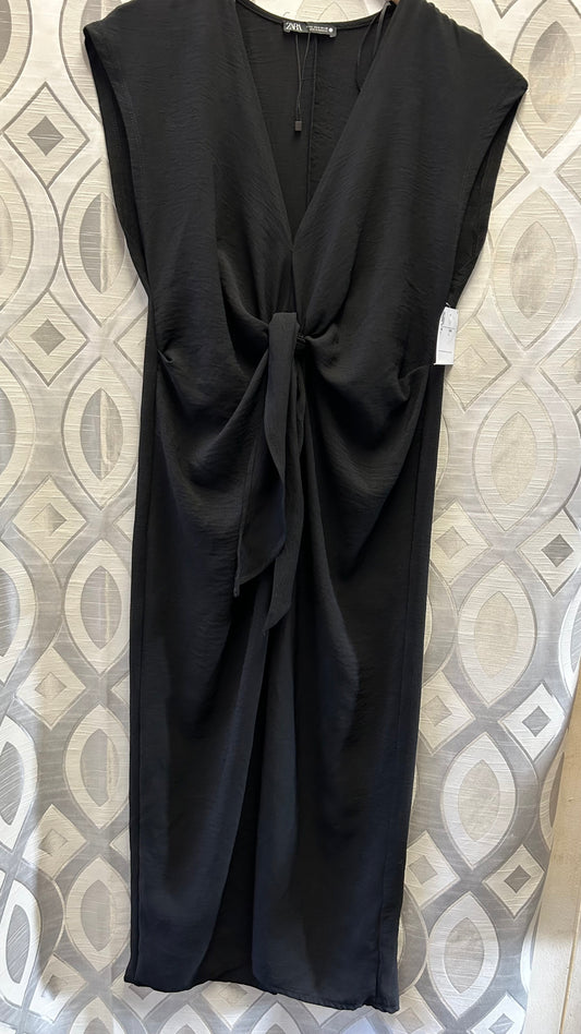 Zara BNWT Black Beachwear Dress, small