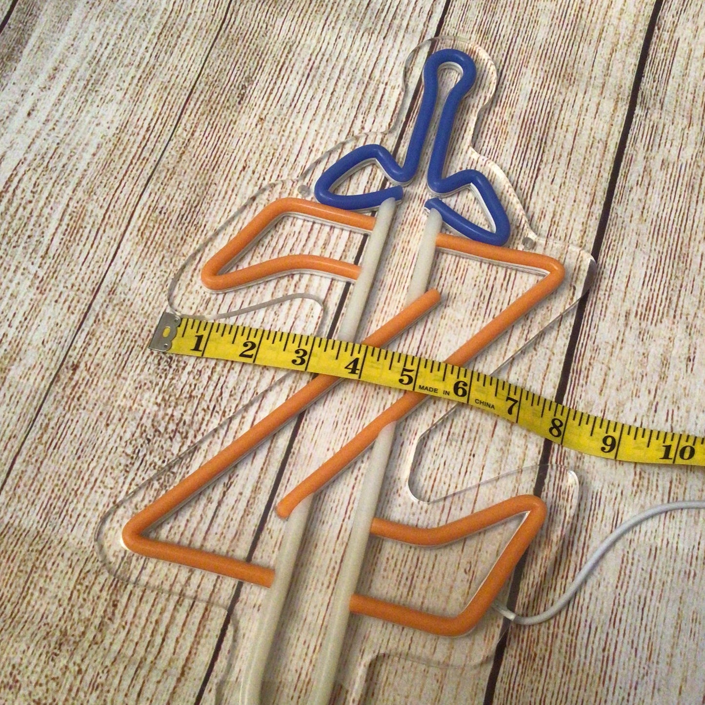 Zelda Sword Gamer Neon LED Orange, White, Blue Light USB