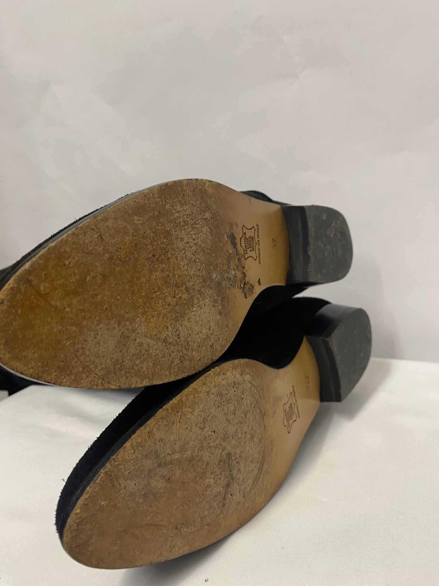 Yves Saint Laurent Vintage Black Suede Boots with Tassel 4