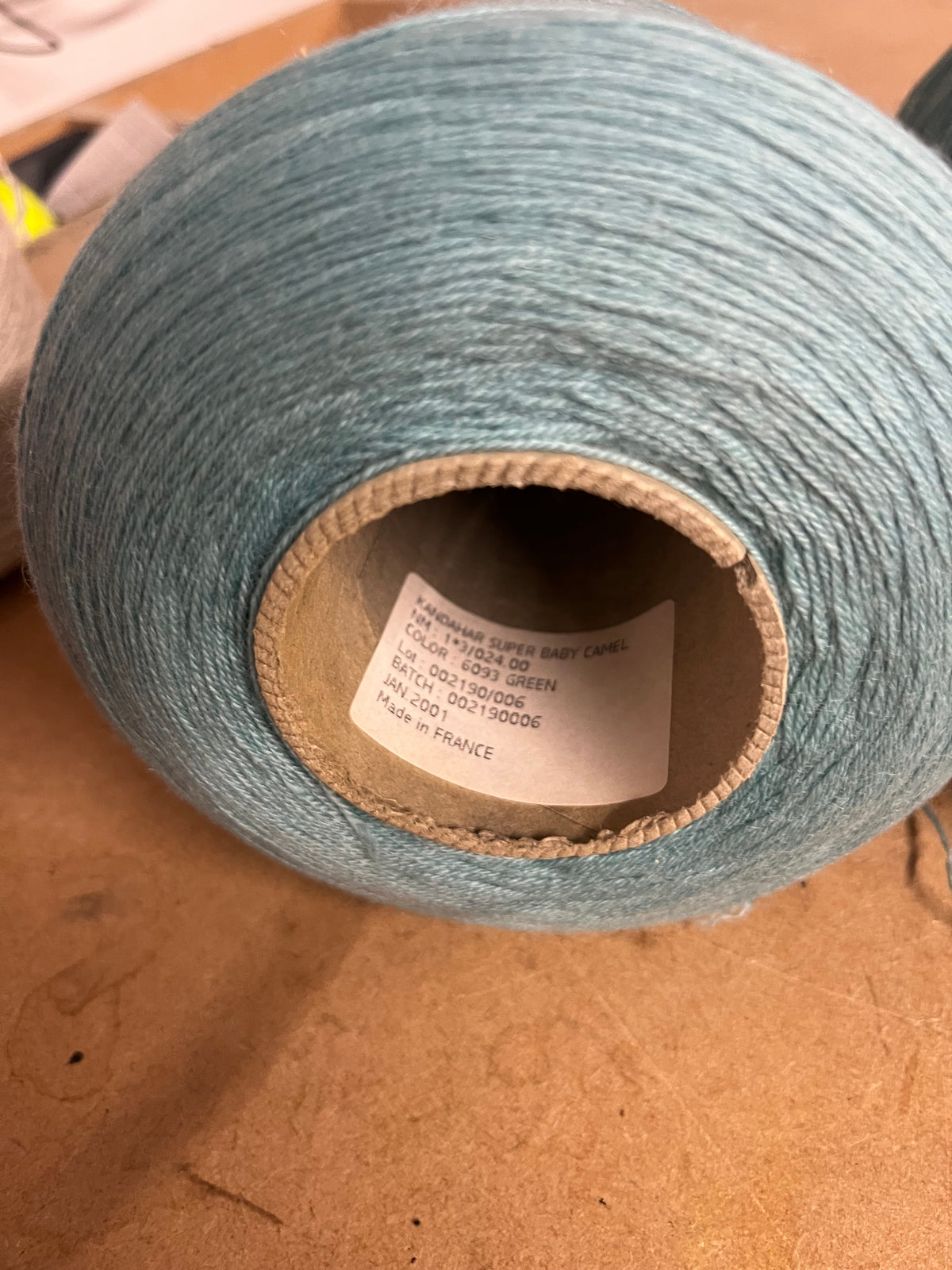 Kandahar Super Baby Camel Yarn Turqoise 2400g