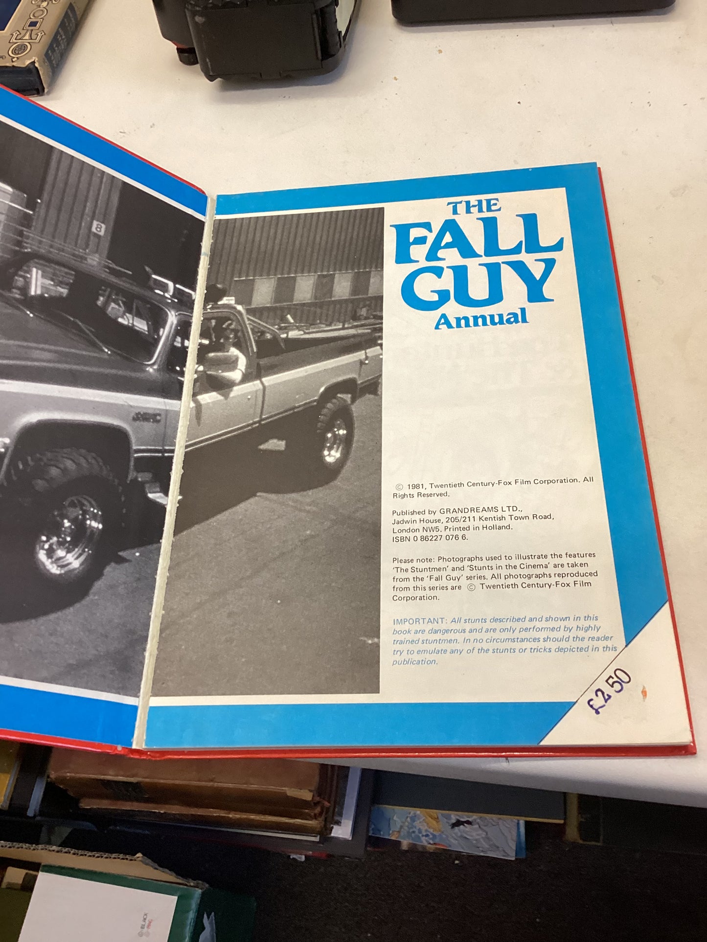 The Fall Guy Annual 1981