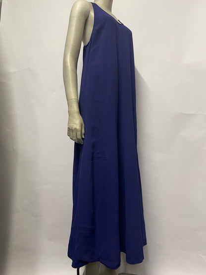 Joseph Dark Blue Sleeveless Maxi Dress 12