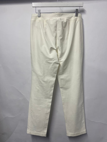 Eileen Fisher Off White Stretchy Pants XS