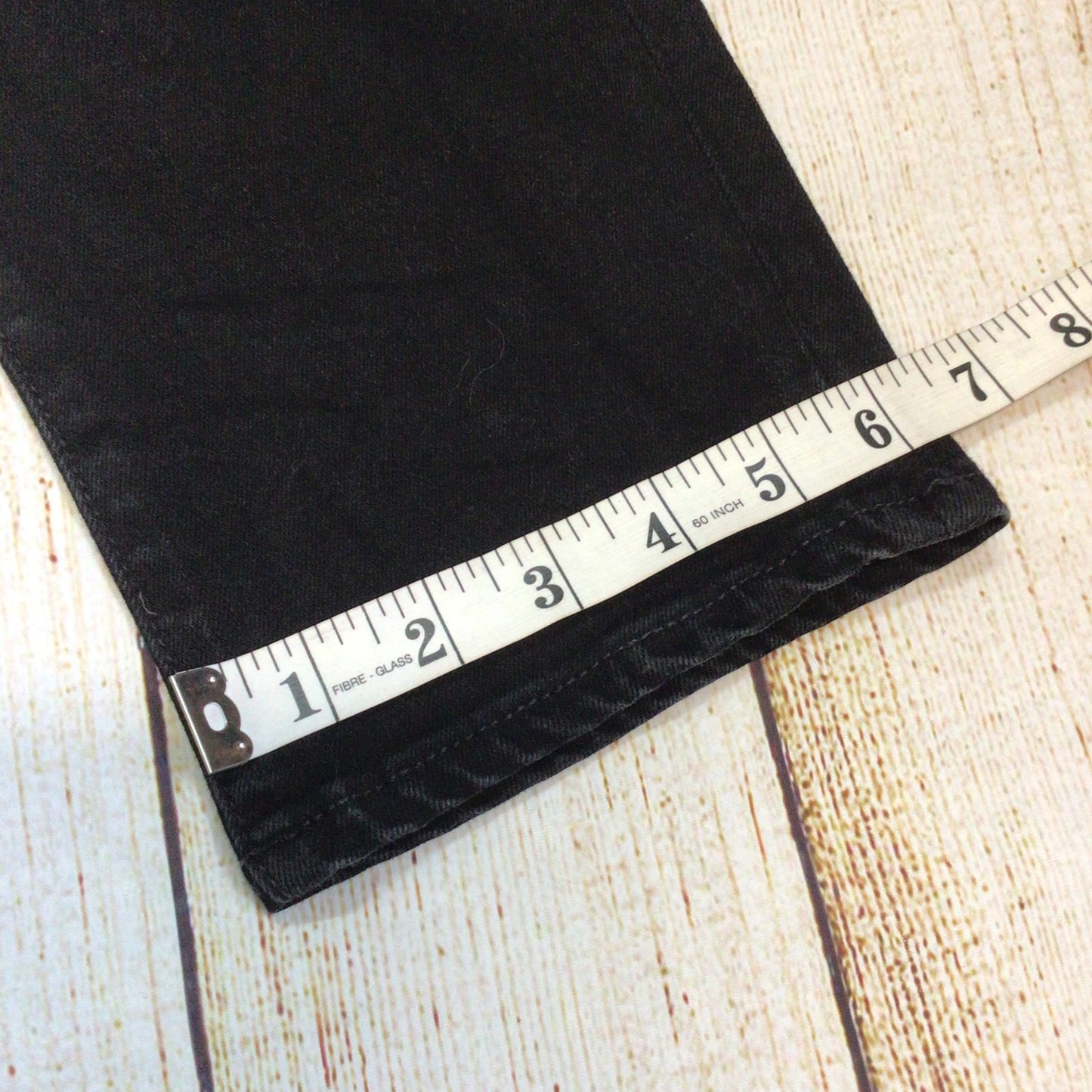 Slvrlake Lou Lou Black Cotton Blend Jeans Size 31