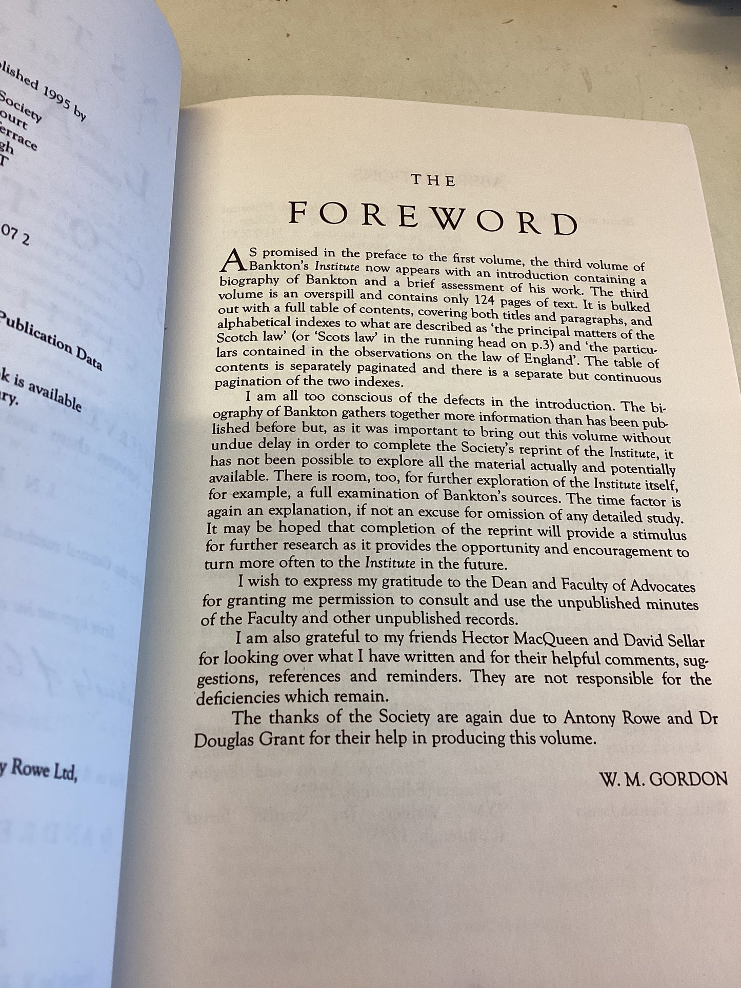 An Institute of the Laws Of Scotland Volume 3 Facsimile 43 Stair Society