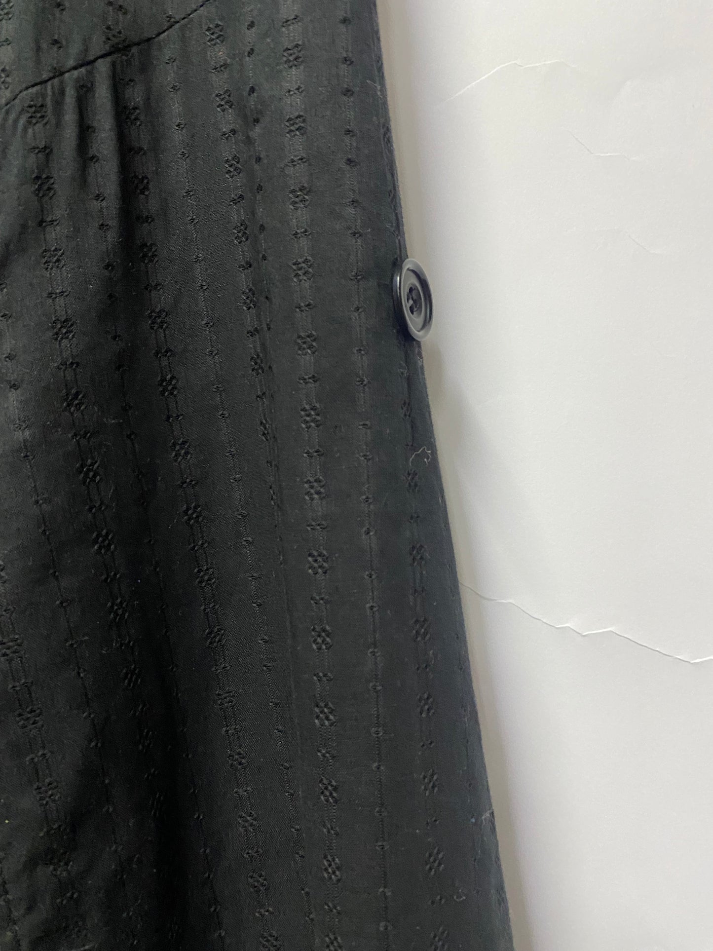 Philmore Clague Black Sleeveless Asymmetric Hem Dress Large