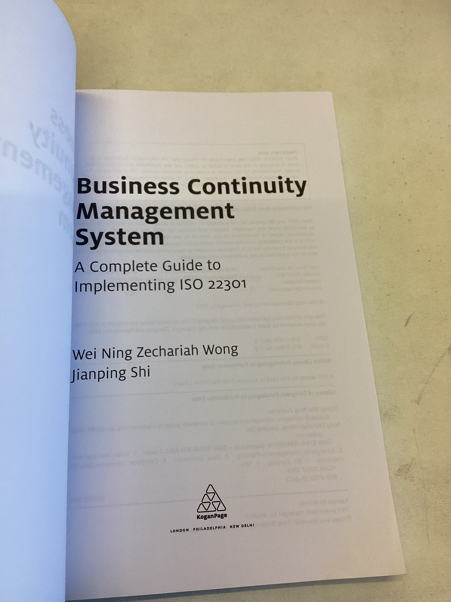 Business Continuity Managements System A Complete Guide To Implementing ISO 22301