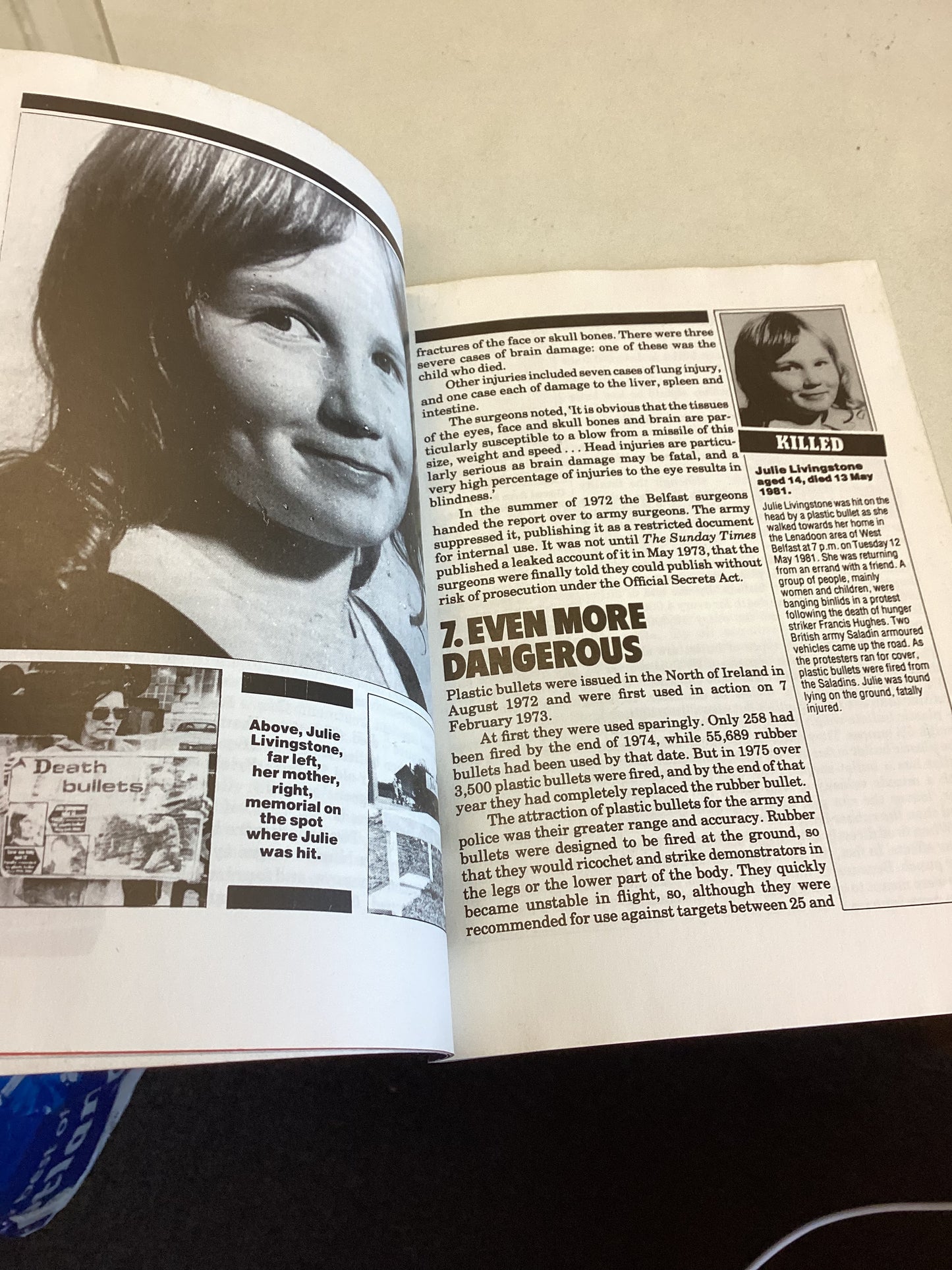 They Shoot Children The Use of Rubber and Plastic Bullets In The North of Ireland