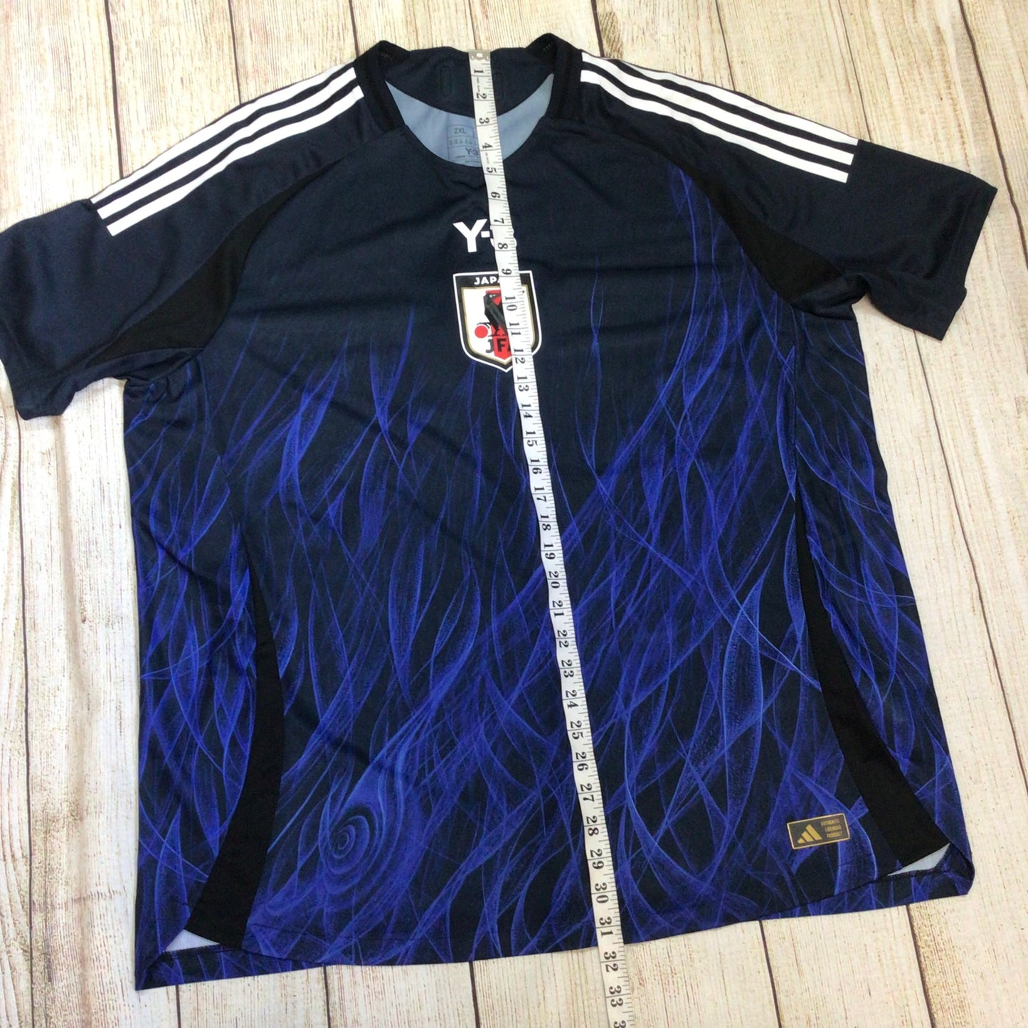Adidas Yohji Yamamoto Y-3 Japan National Football Top Size 2XL