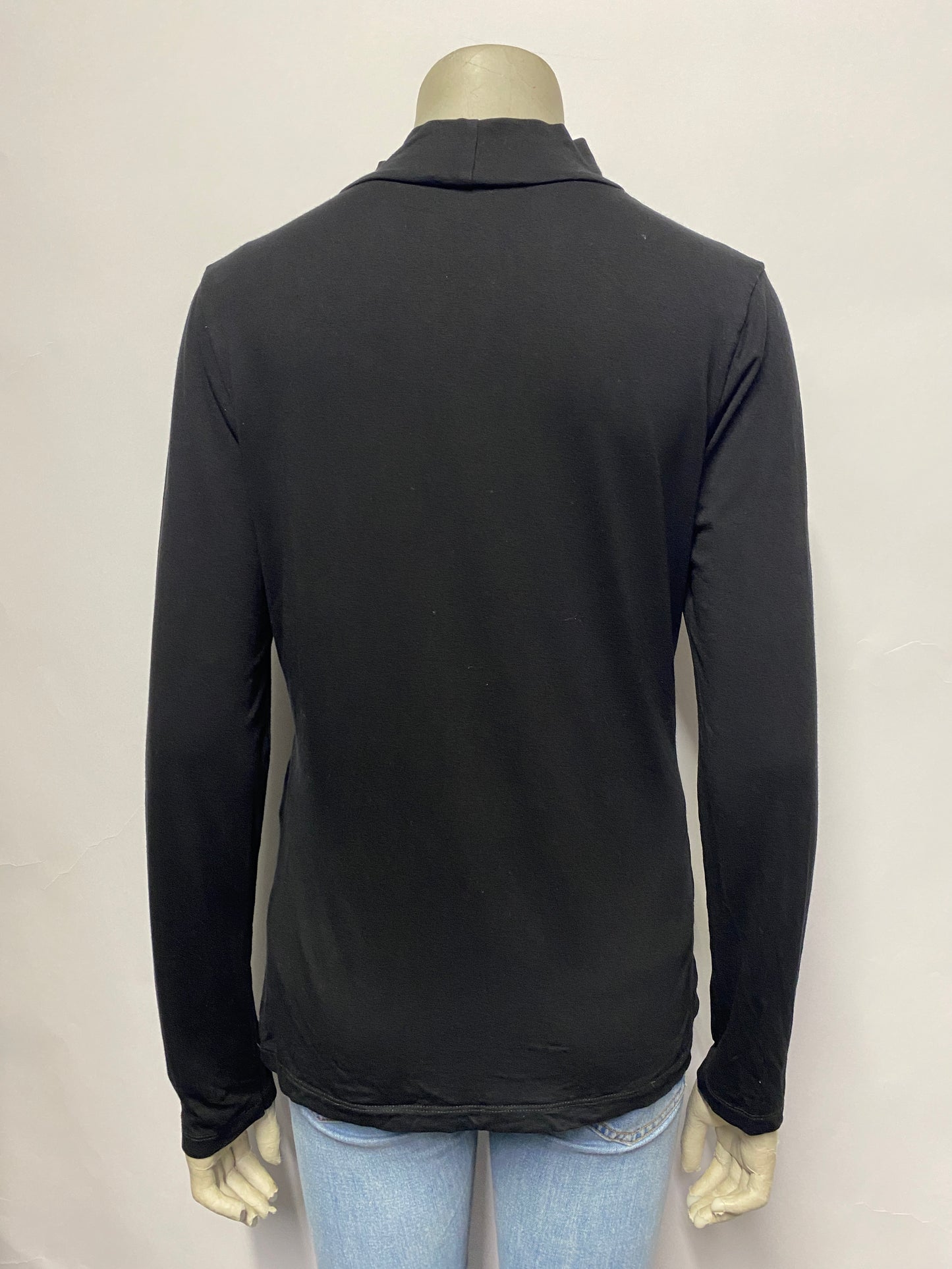 Mint Velvet Black Turtle Neck L