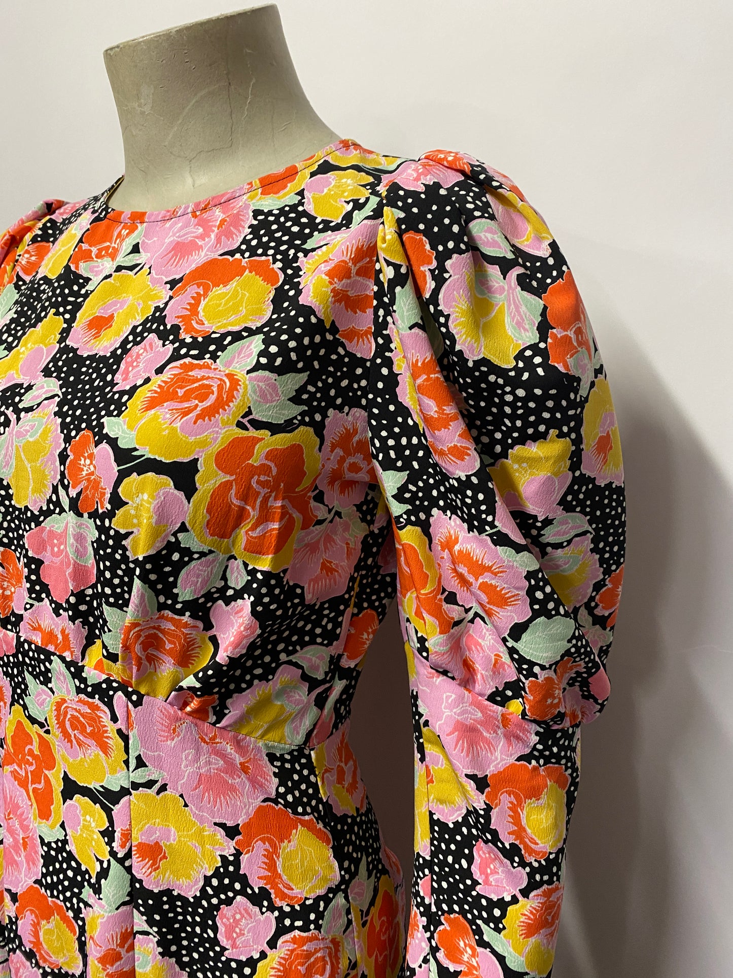 Topshop Multicolour Floral Tea Dress BNWT 6