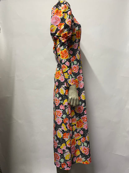 Topshop Multicolour Floral Tea Dress BNWT 6