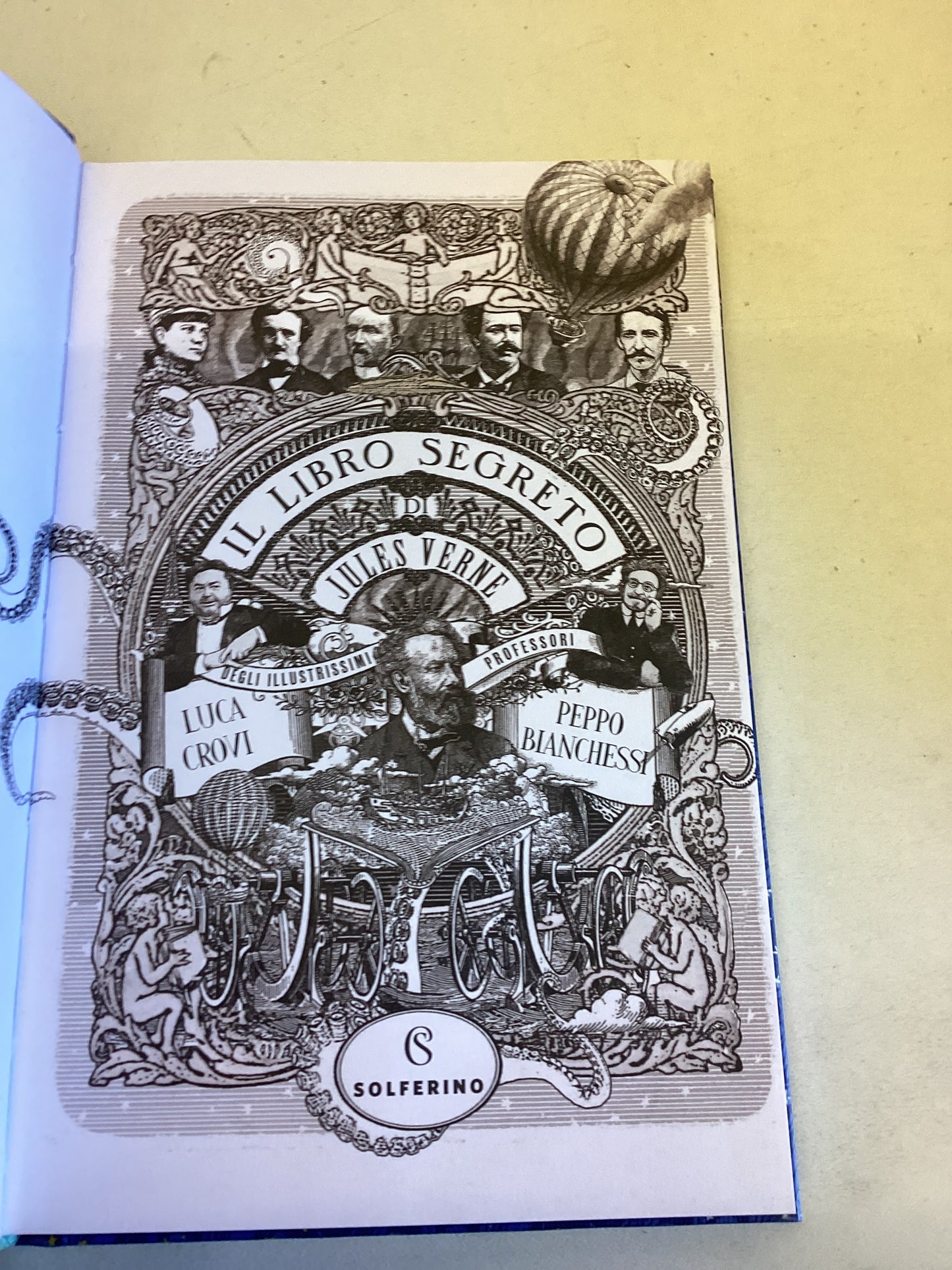 Il Libro Segreto Di Jules Verne Luca Crovi & Peppo Bianchessi
