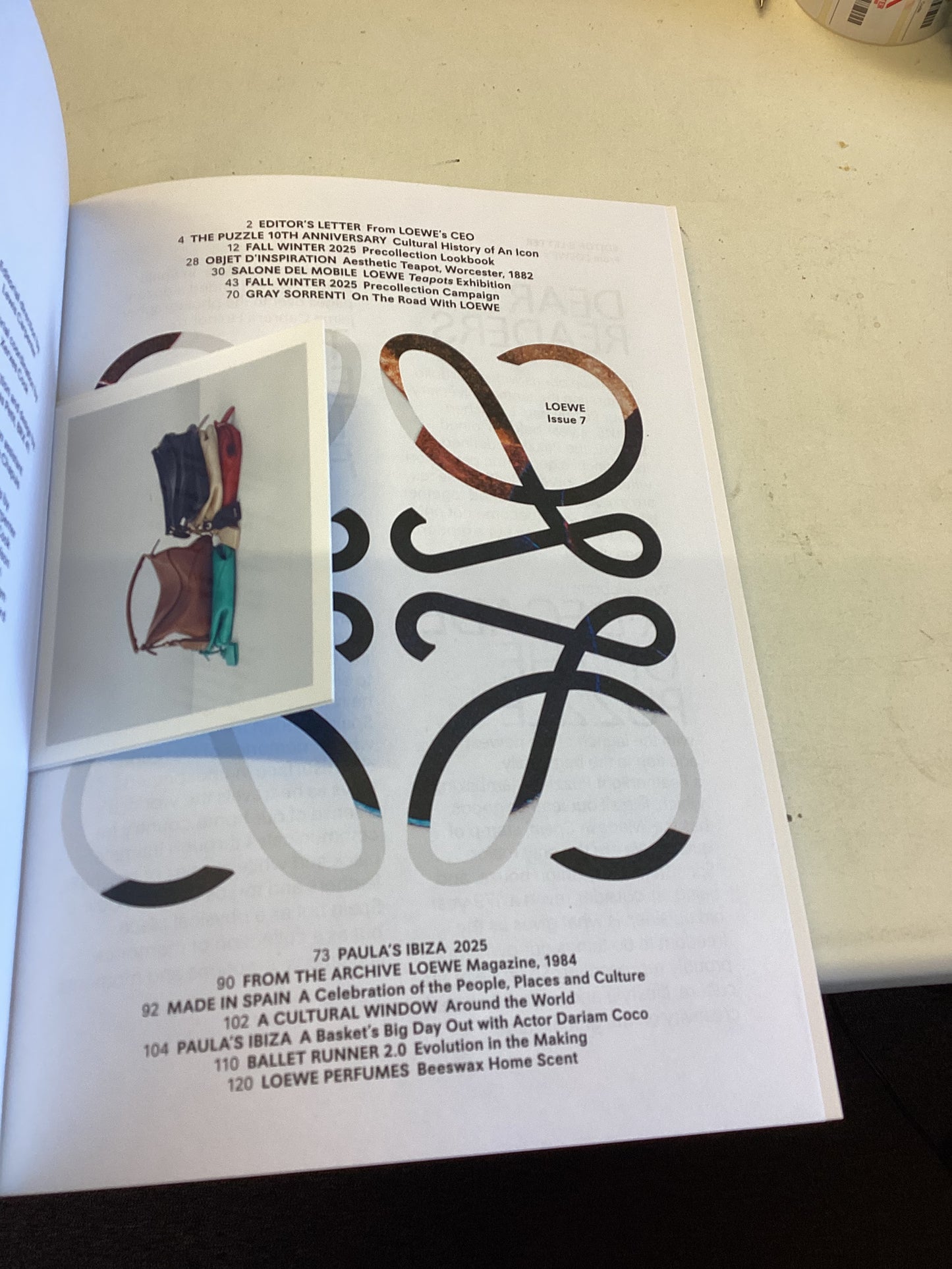 Loewe Issue 7 Catalogue Fashion Magazine