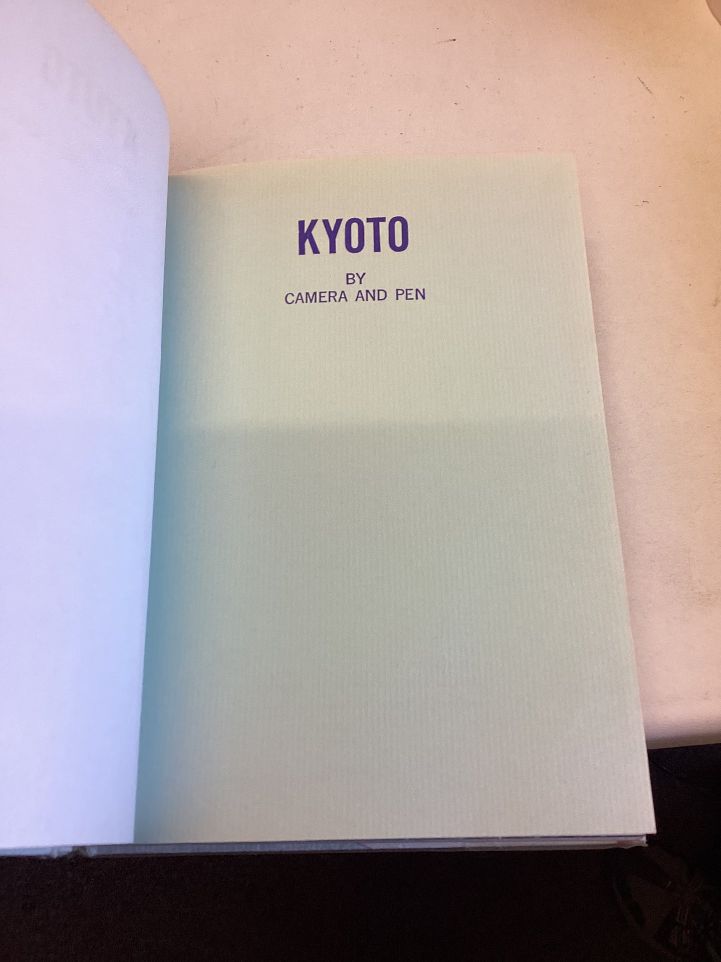 Kyoto By Camera and Pen
