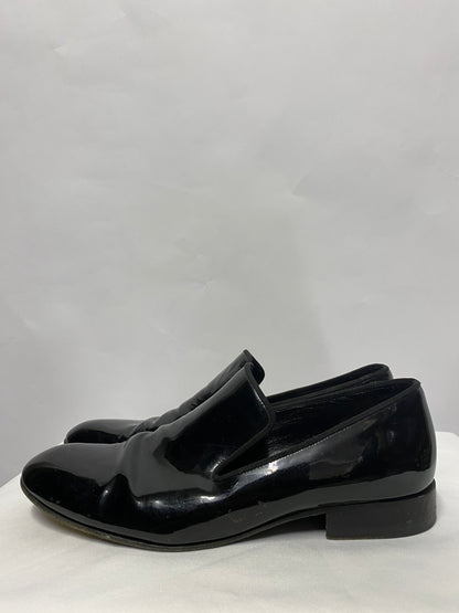 Celine Black Patent Leather Slip On Shoes 6 1/2