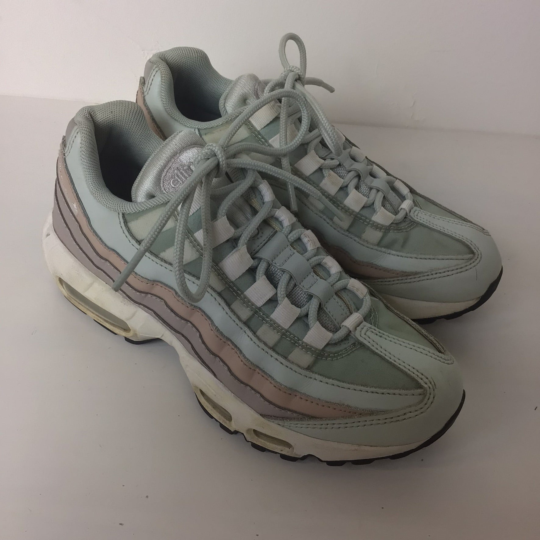 Nike Air Max 95 Multicoloured Moon Particle Silver White Trainers Size Shop for Shelter