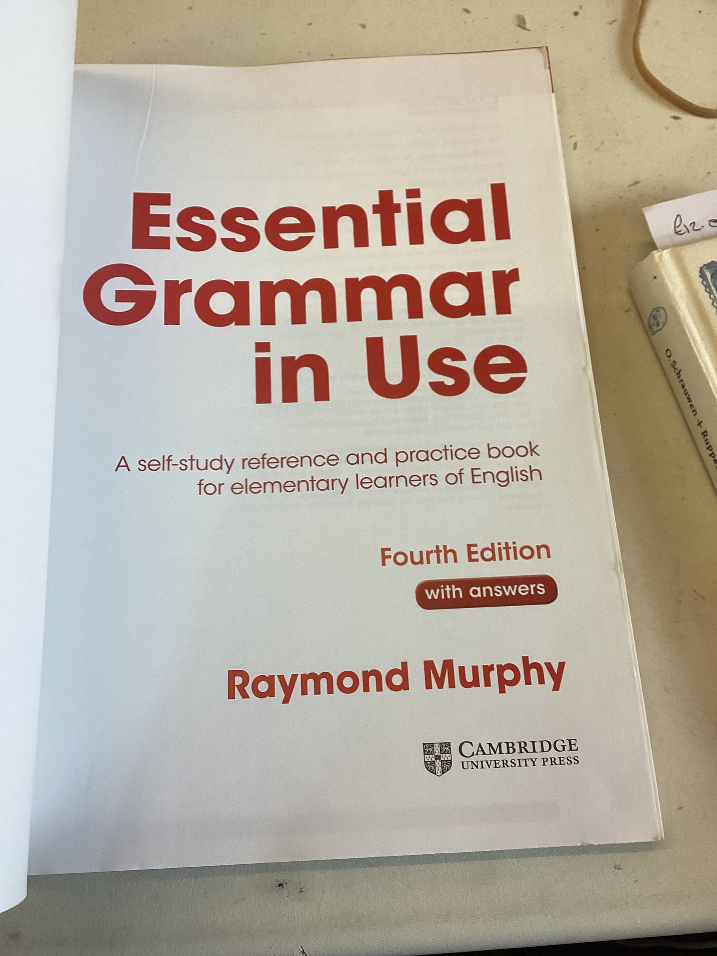 Essential Grammar In Use Fourth Edition with Answers Raymond Murphy