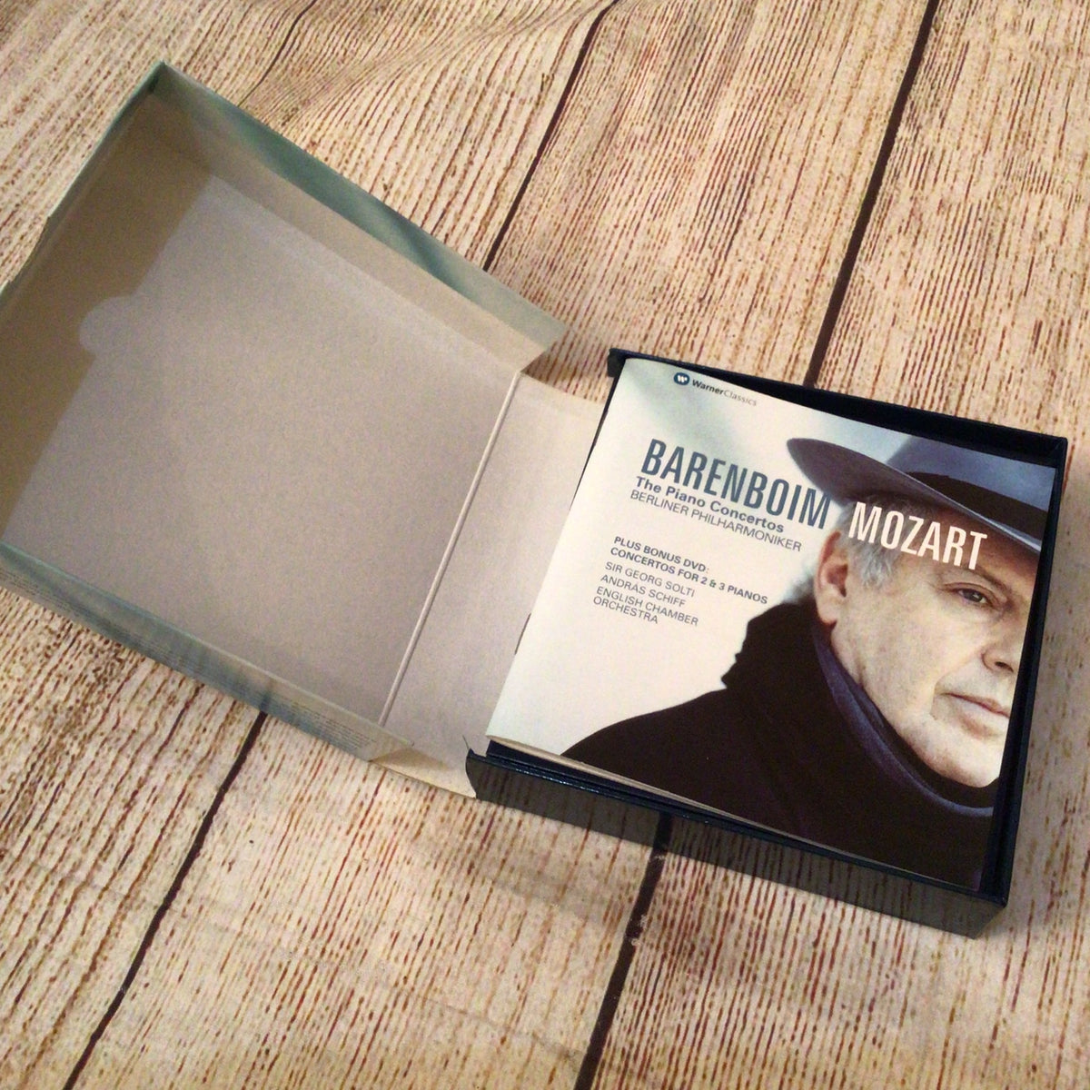 Barenboim: Mozart Piano Concertos 9xCDs, DVD Box Set, 825646191925
