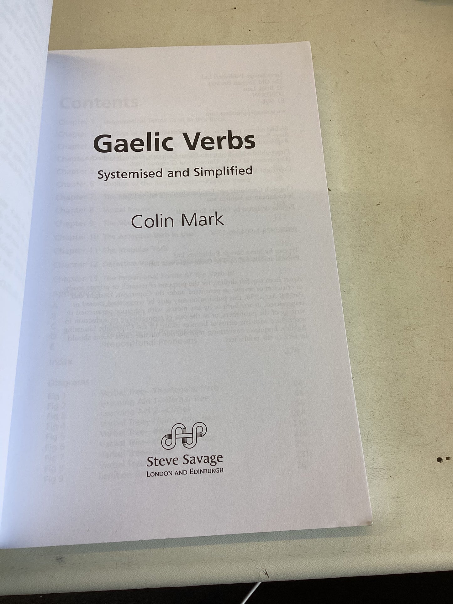 Gaelic Verbs Systemised and Simplified Colin Mark