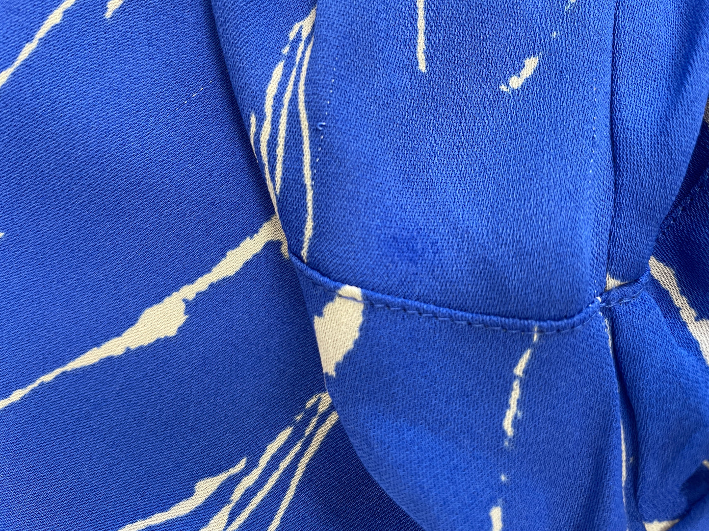 Whistles New with Tags Cobalt Blue Print Lightweight Maxi Dress UK 12