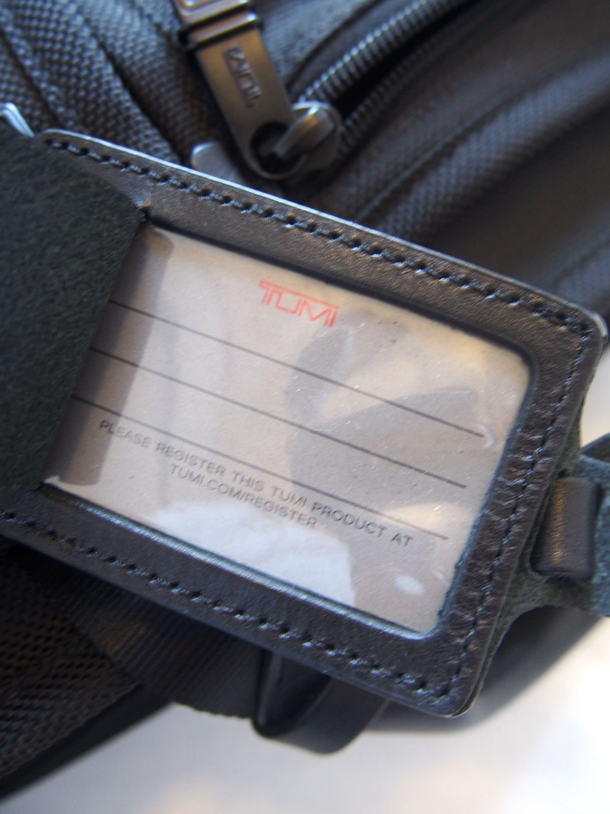 Tumi Alpha FXT Ballistic nylon briefcase - Expandable - Black
