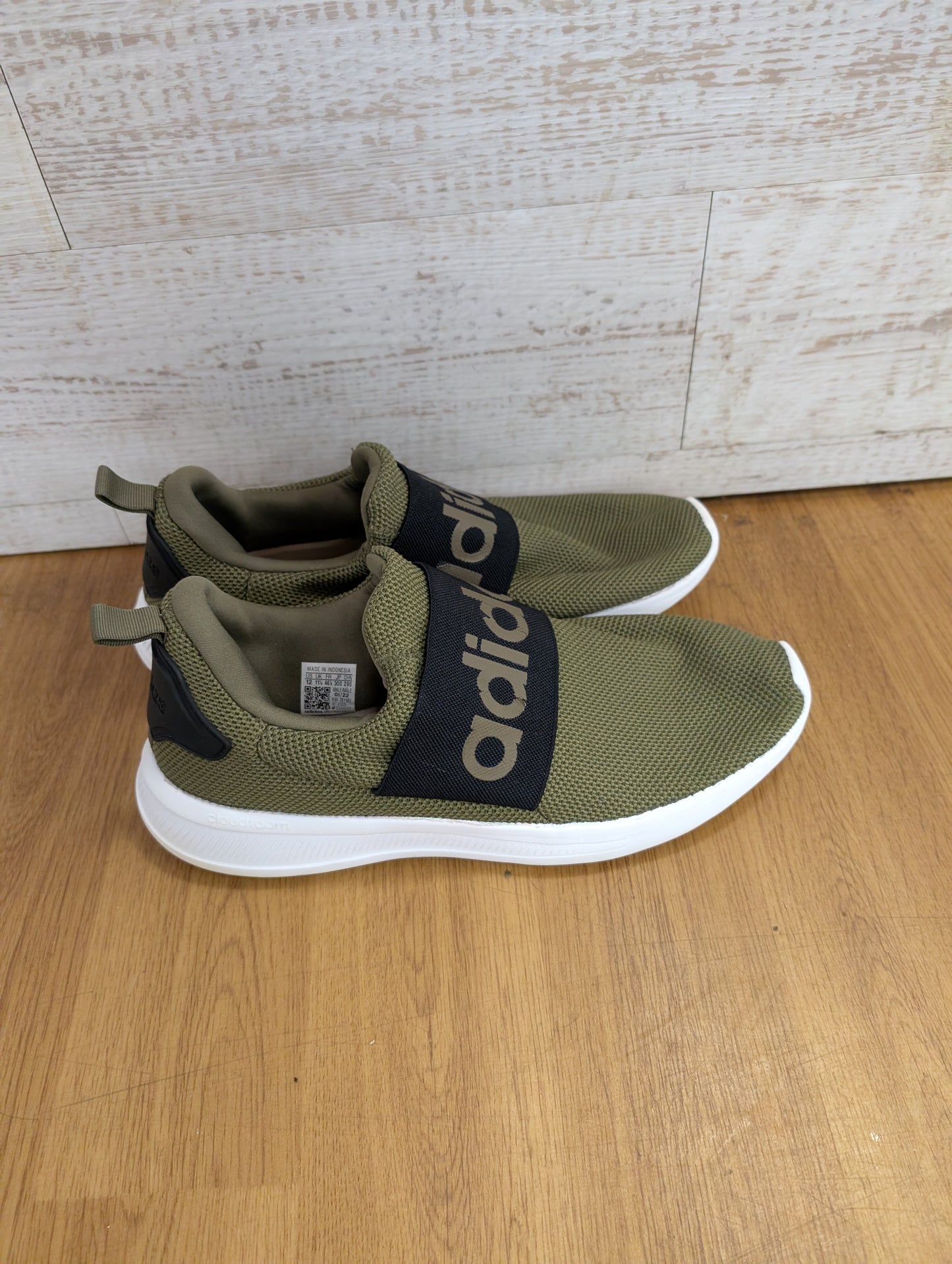 Adidas Dark Green Cloudfoam Comfort Trainers Size 11.5