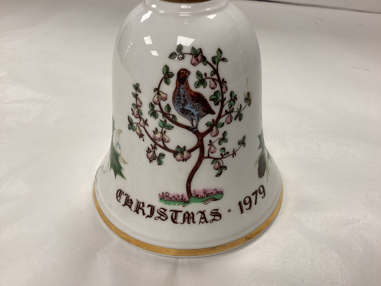 Royal Grafton Fine Bone China Christmas Bell from 1979