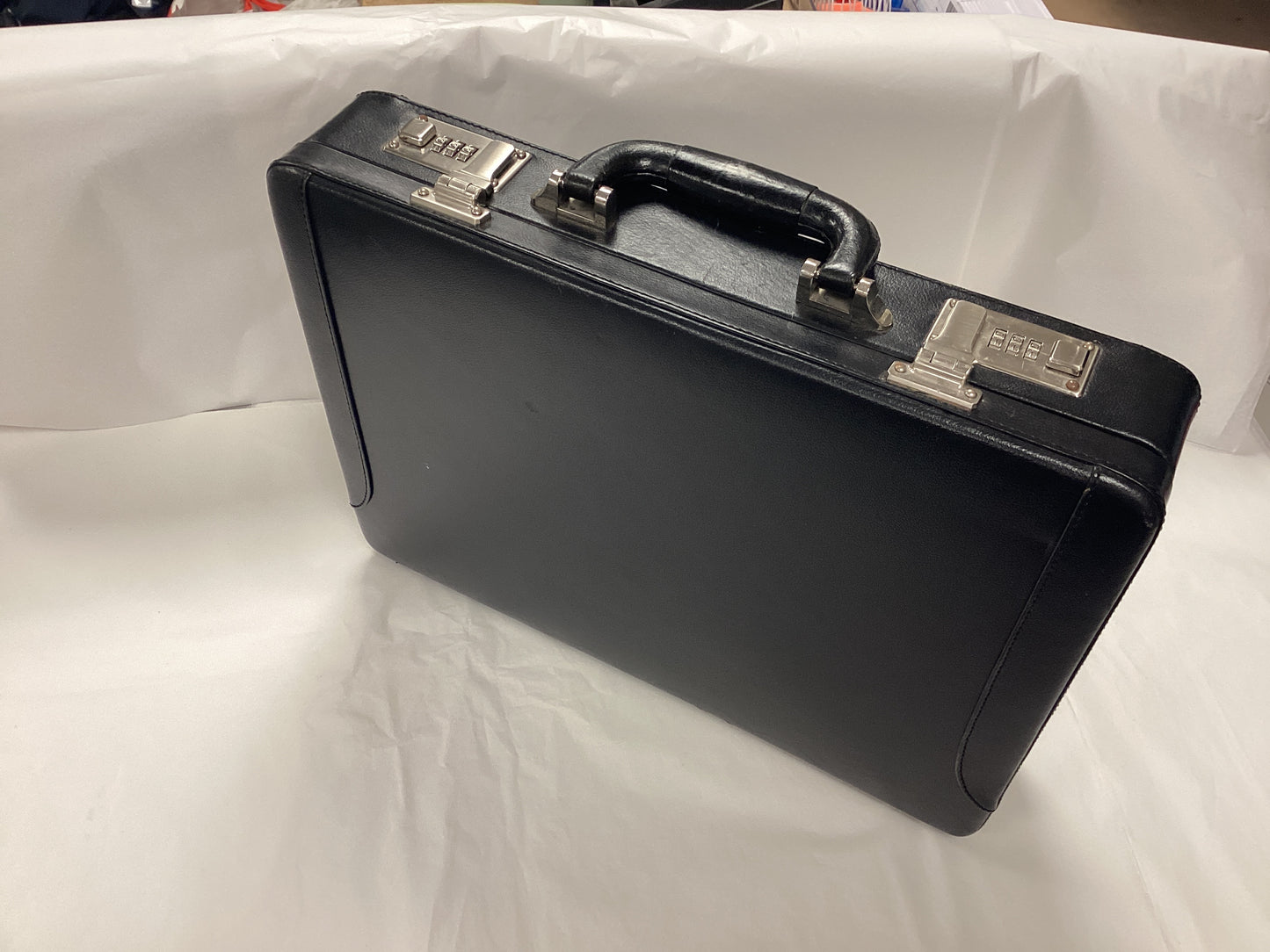 Men’s Attache Case Black, As New
