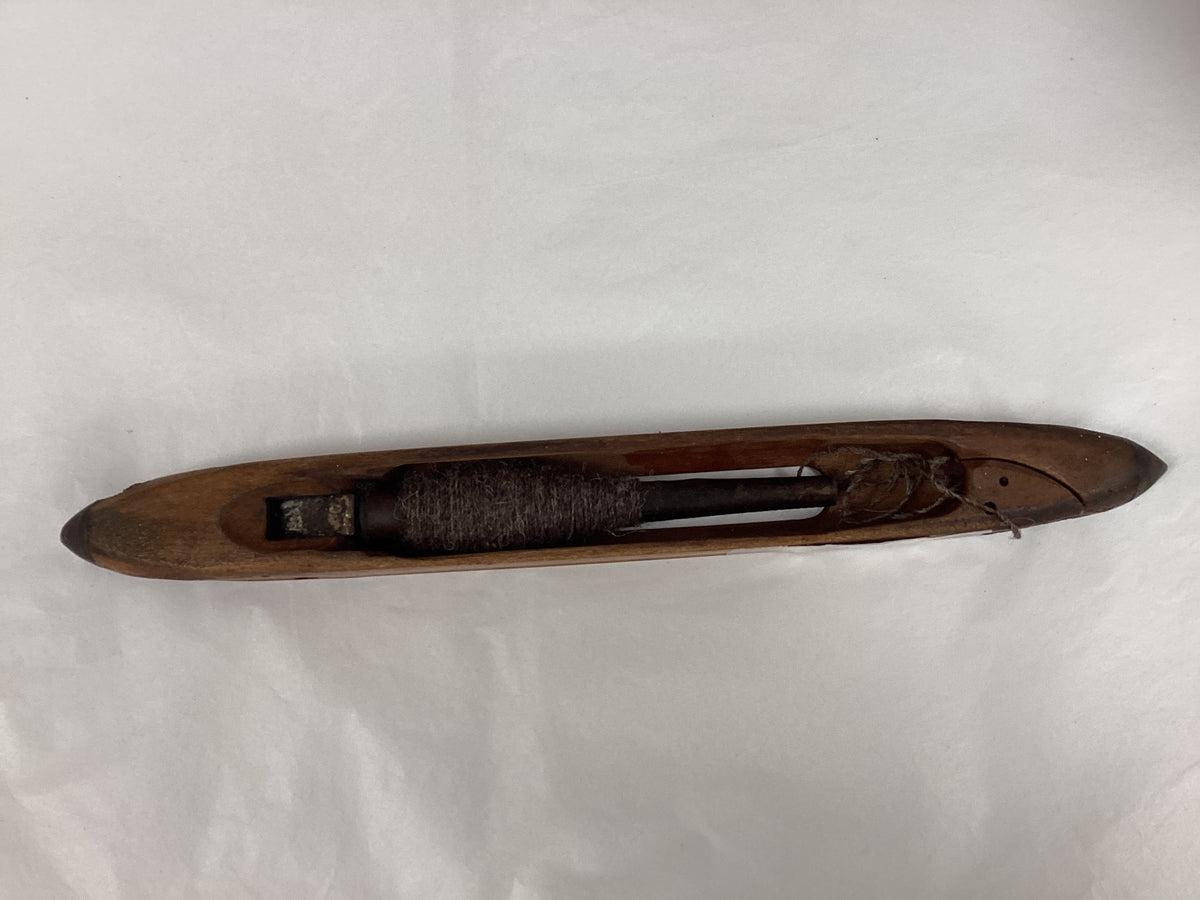 Vintage Wooden Boat Loom Shuttle from Isle of Harris