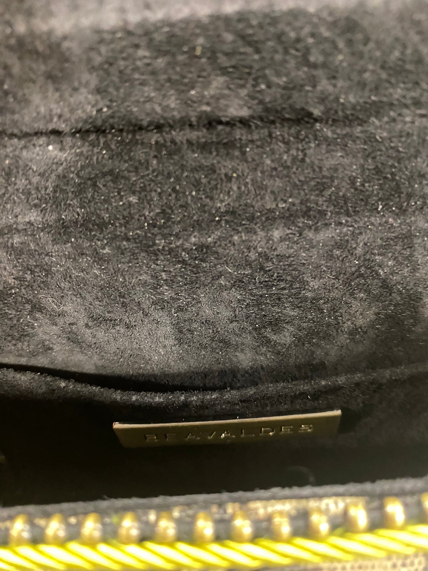 Bea Valdes Studded Woven Bag with Chain