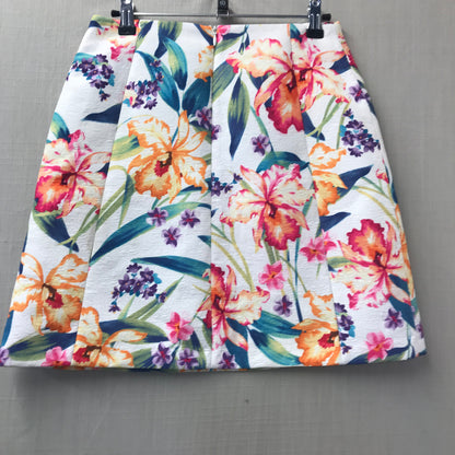 Miss Selfridge Floral A-line Mini Skirt Size 10