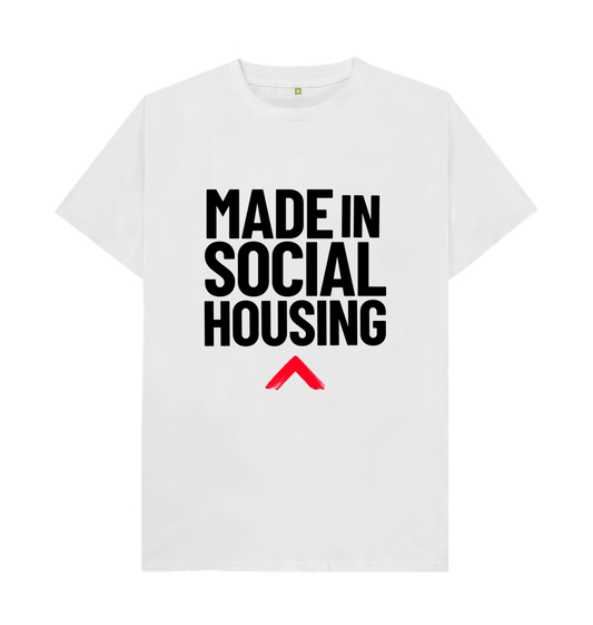 White Made in Social Housing White T-shirt