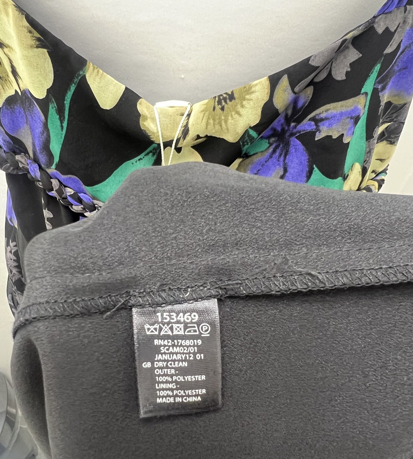 Monsoon Multicolour Maxi Dress Size 18 BNWT